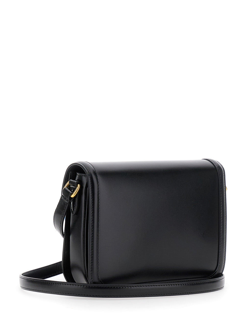 Valentino Garavani Women '9To5' Black Crossbody Bag With Vlogo Detail On The Front And Adjustable Sh - 3