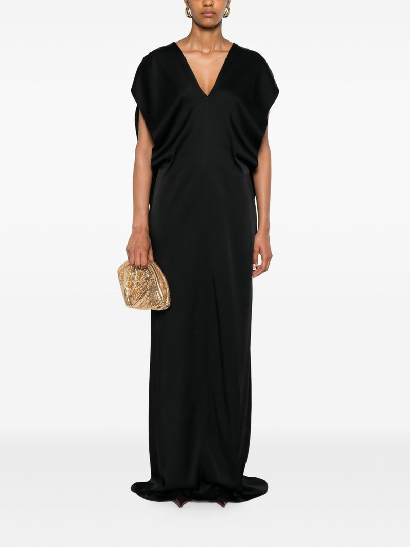 Stella McCartney v-neck cut-out dress outlook
