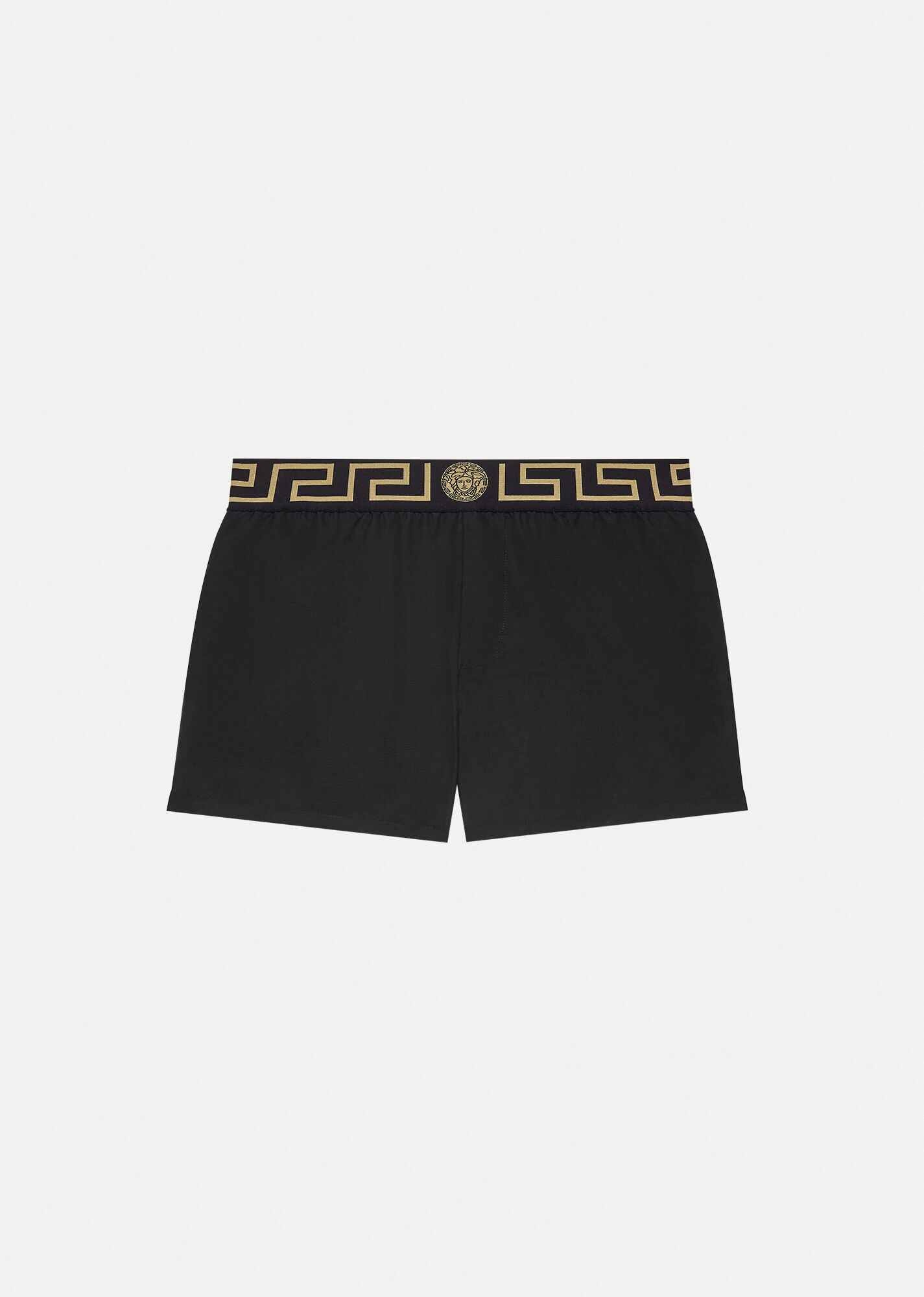 Greca Swim Shorts with Pocket - 1