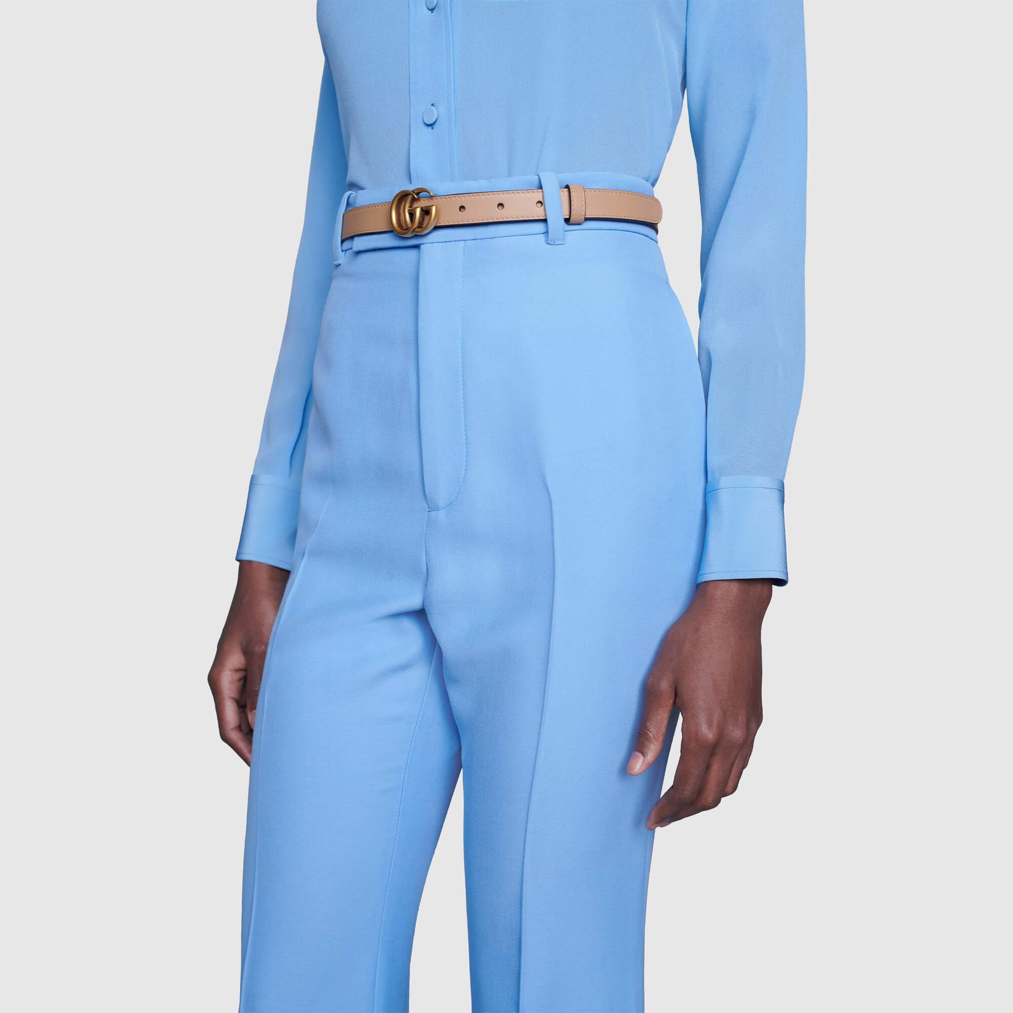 Gucci GG Marmont Thin Belt - 3