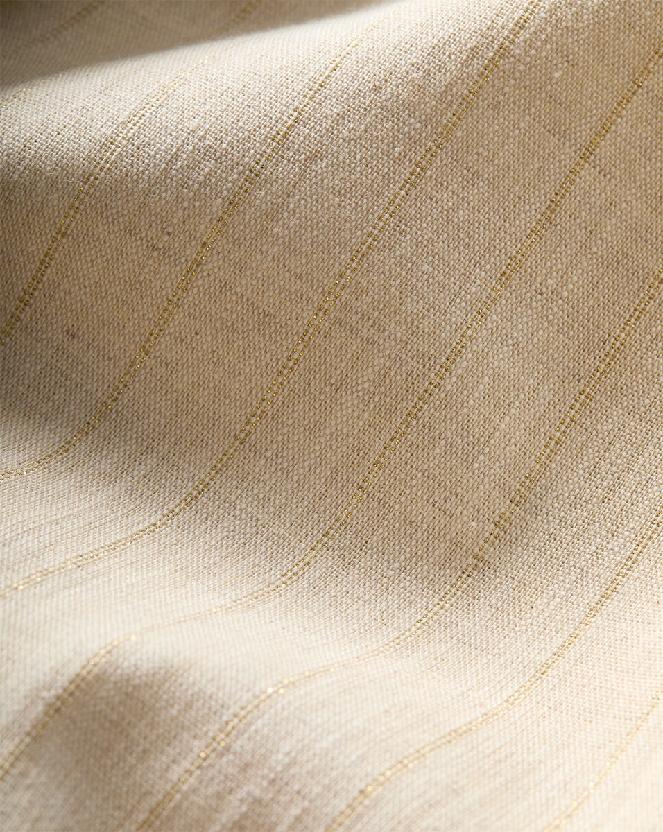 JUDE METALLIC PINSTRIPE PANT - 5
