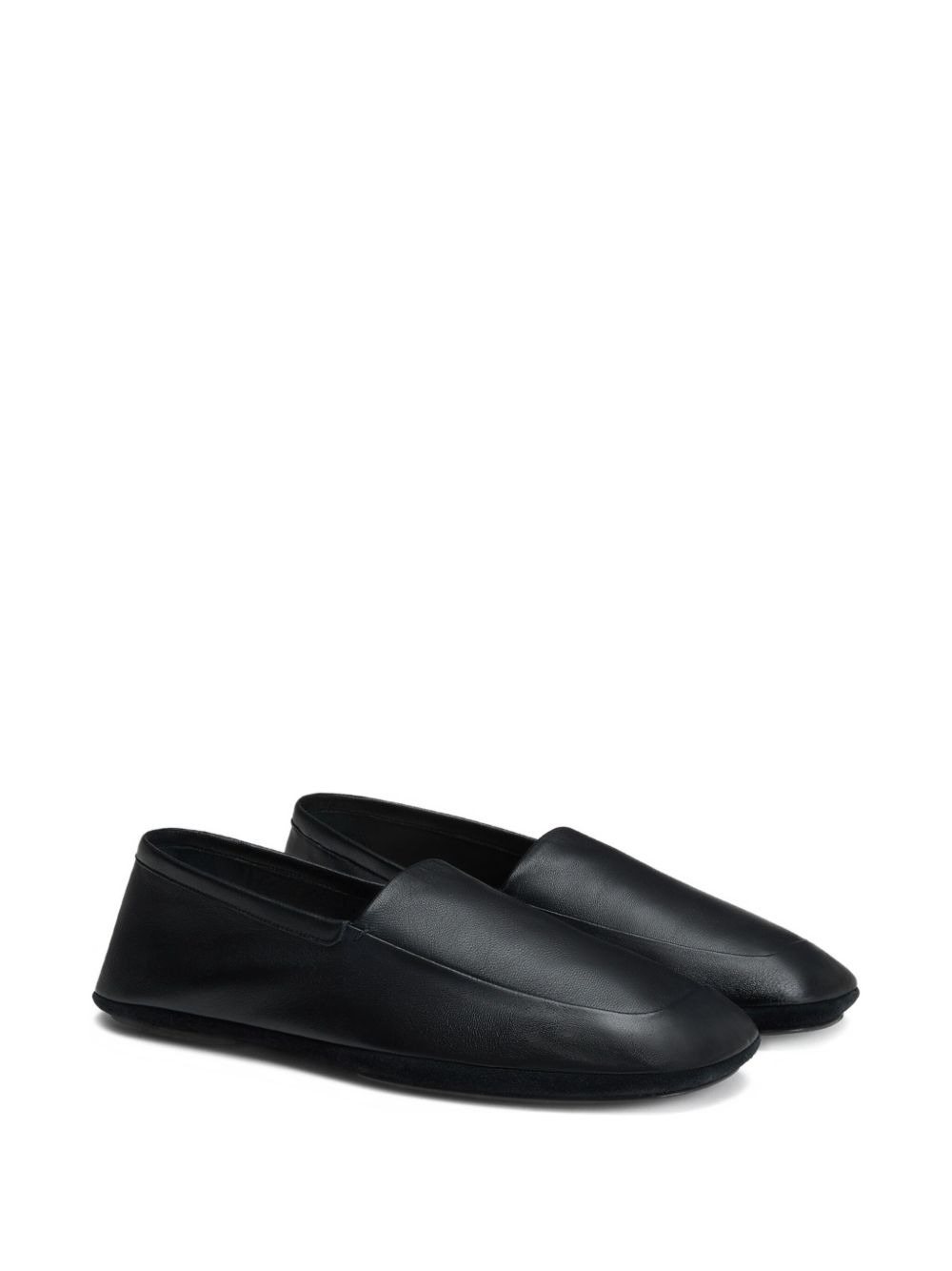 square-toe slippers - 2