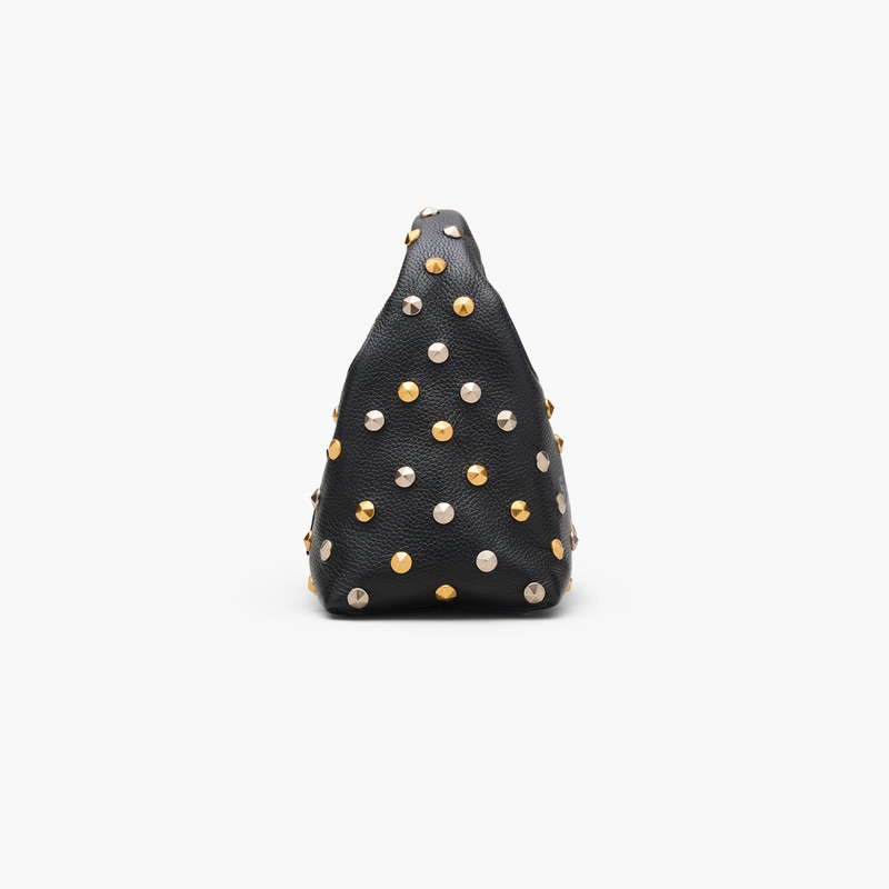THE GLAM STUDS LEATHER MINI SACK BAG 6