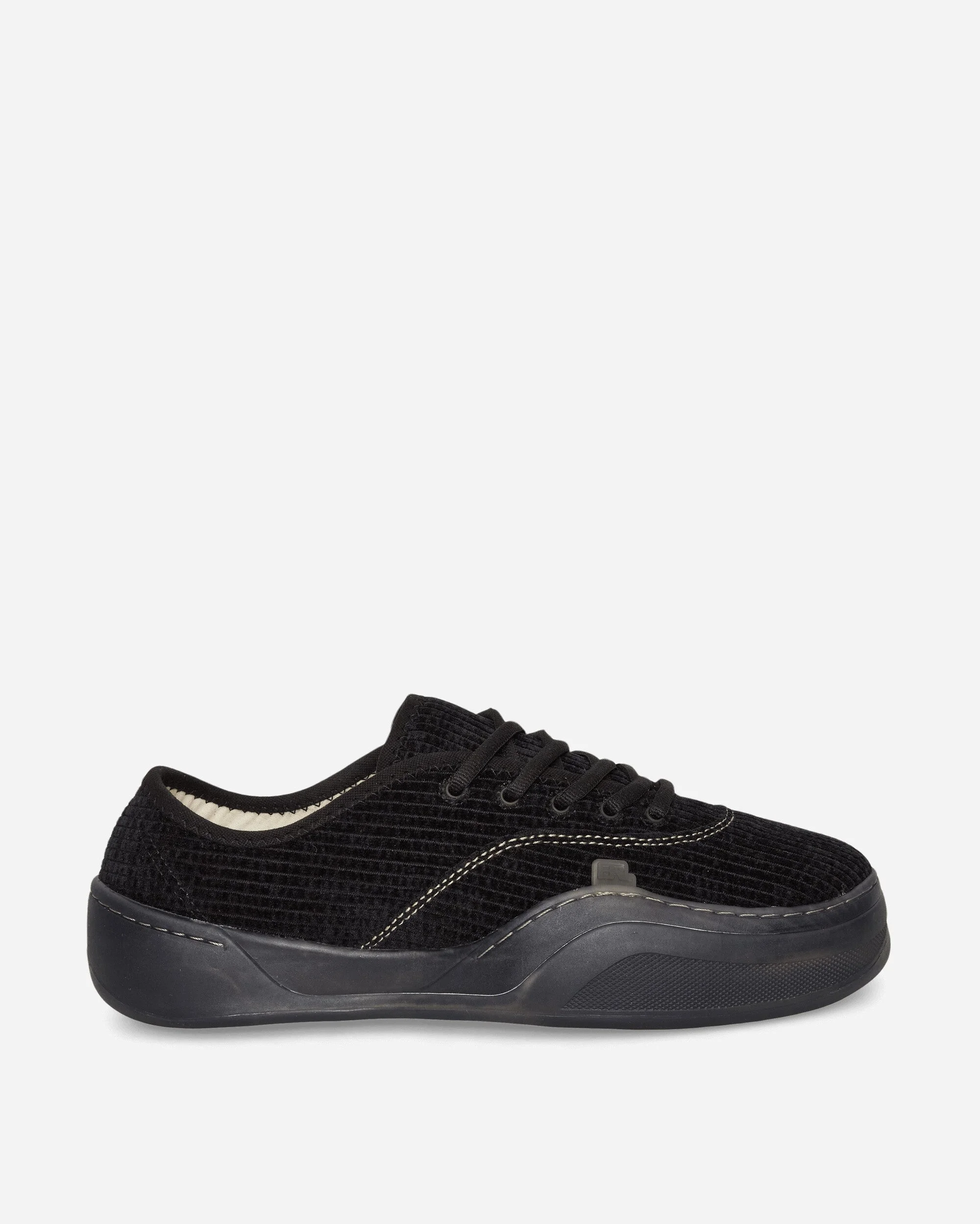 Corduroy Coupe Sneakers Dark Black - 1
