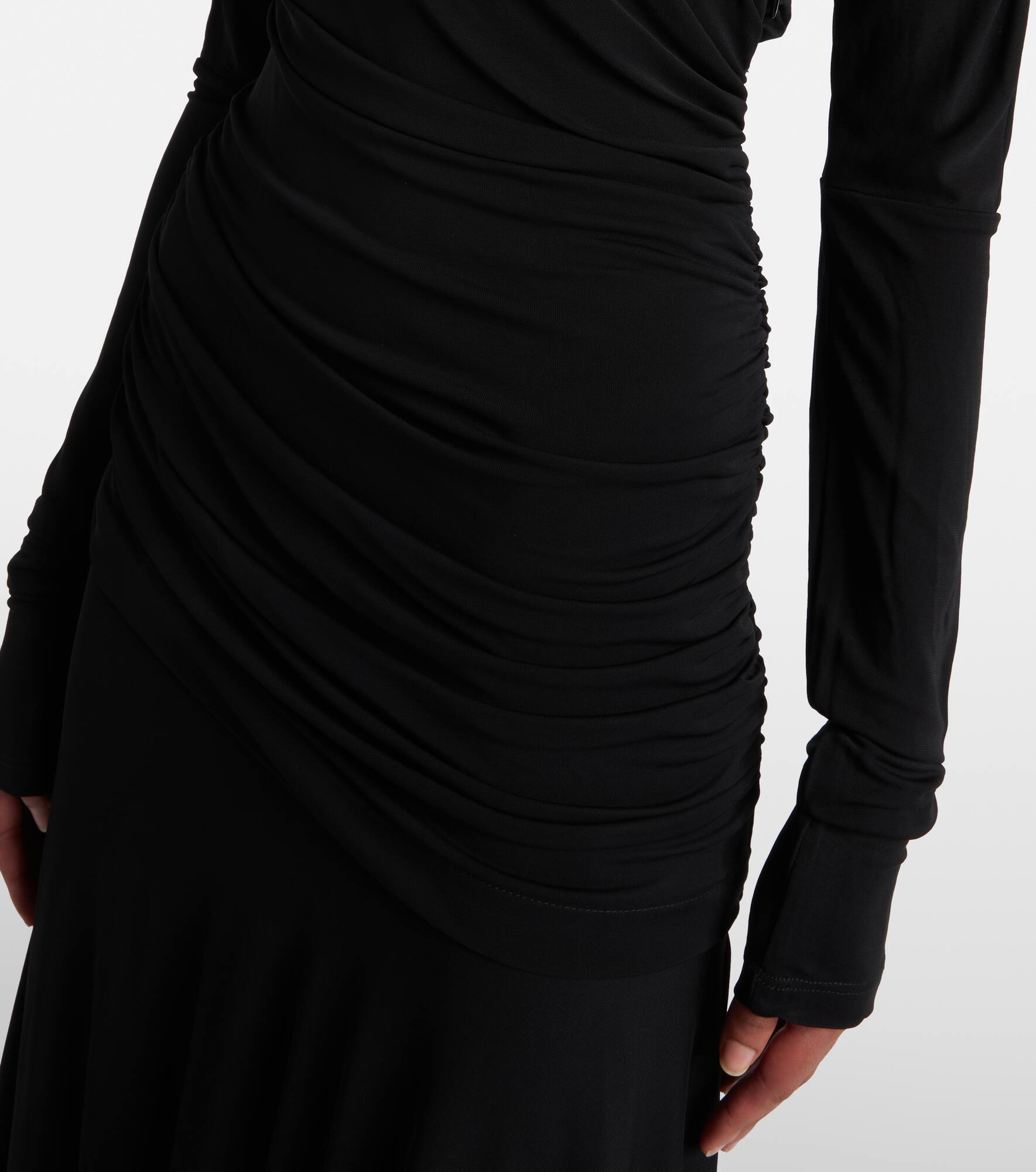 Ruched maxi dress - 5