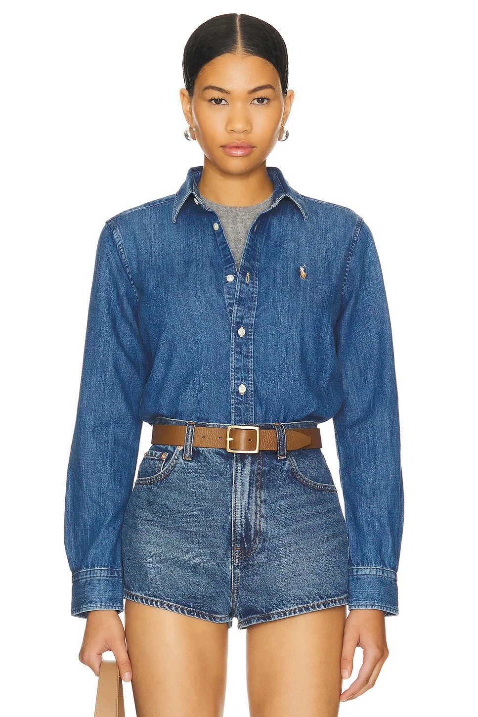 Button Front Shirt - 1