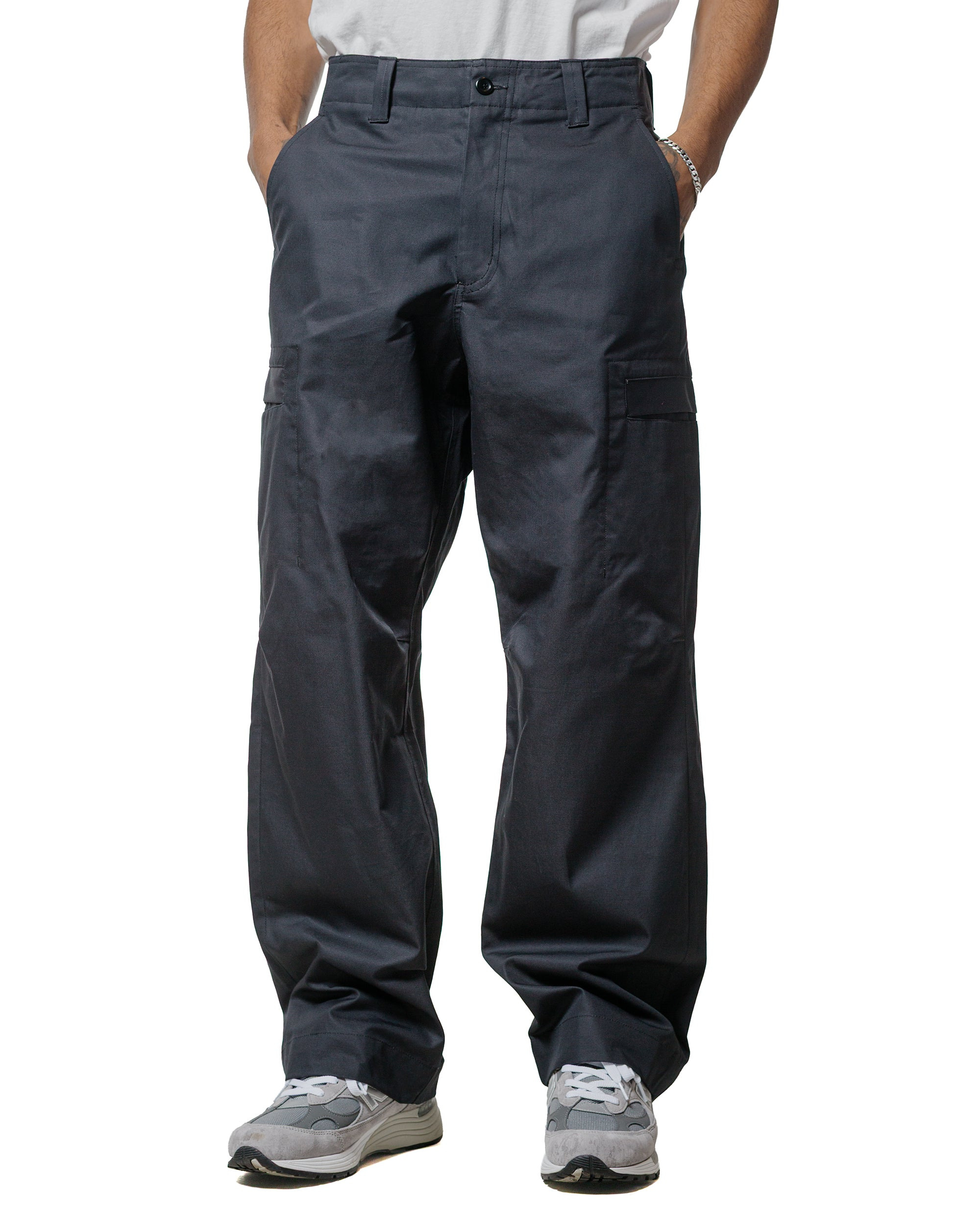 Hans Gear Cotton Twill Cargo Pants Charcoal Grey - 2