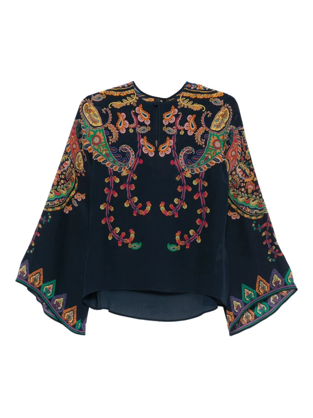 paisley blouse - 1