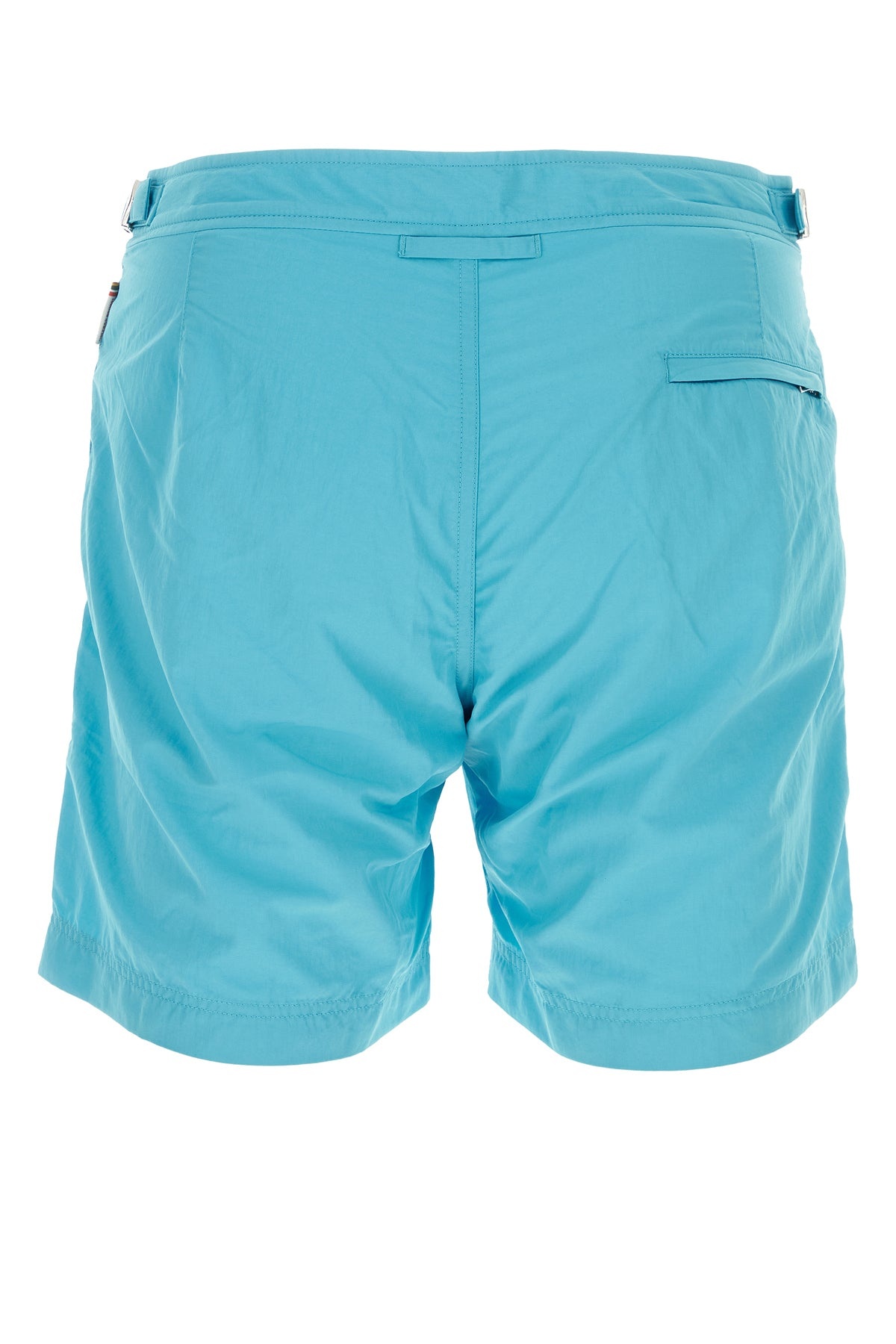 Light blue nylon Bulldog swimming shorts - 2