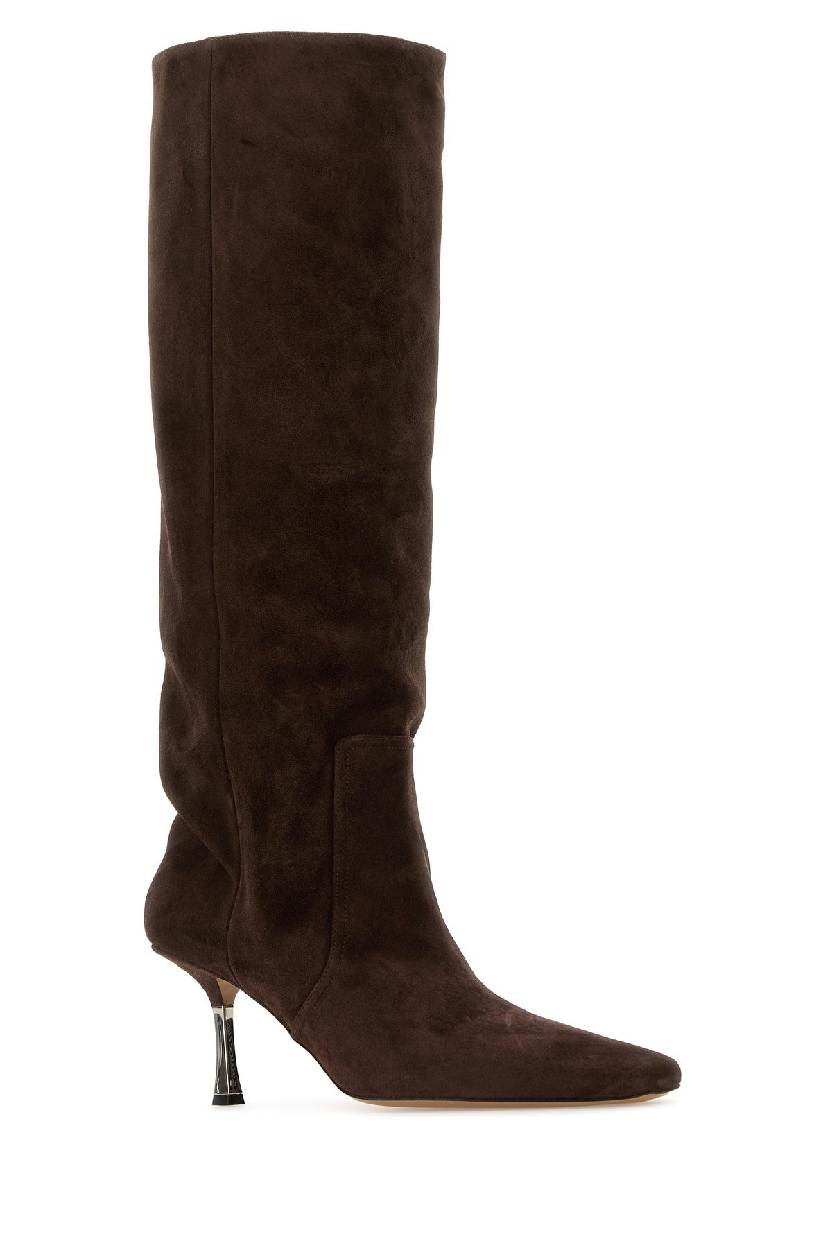 Chocolate suede Bettina boots - 2