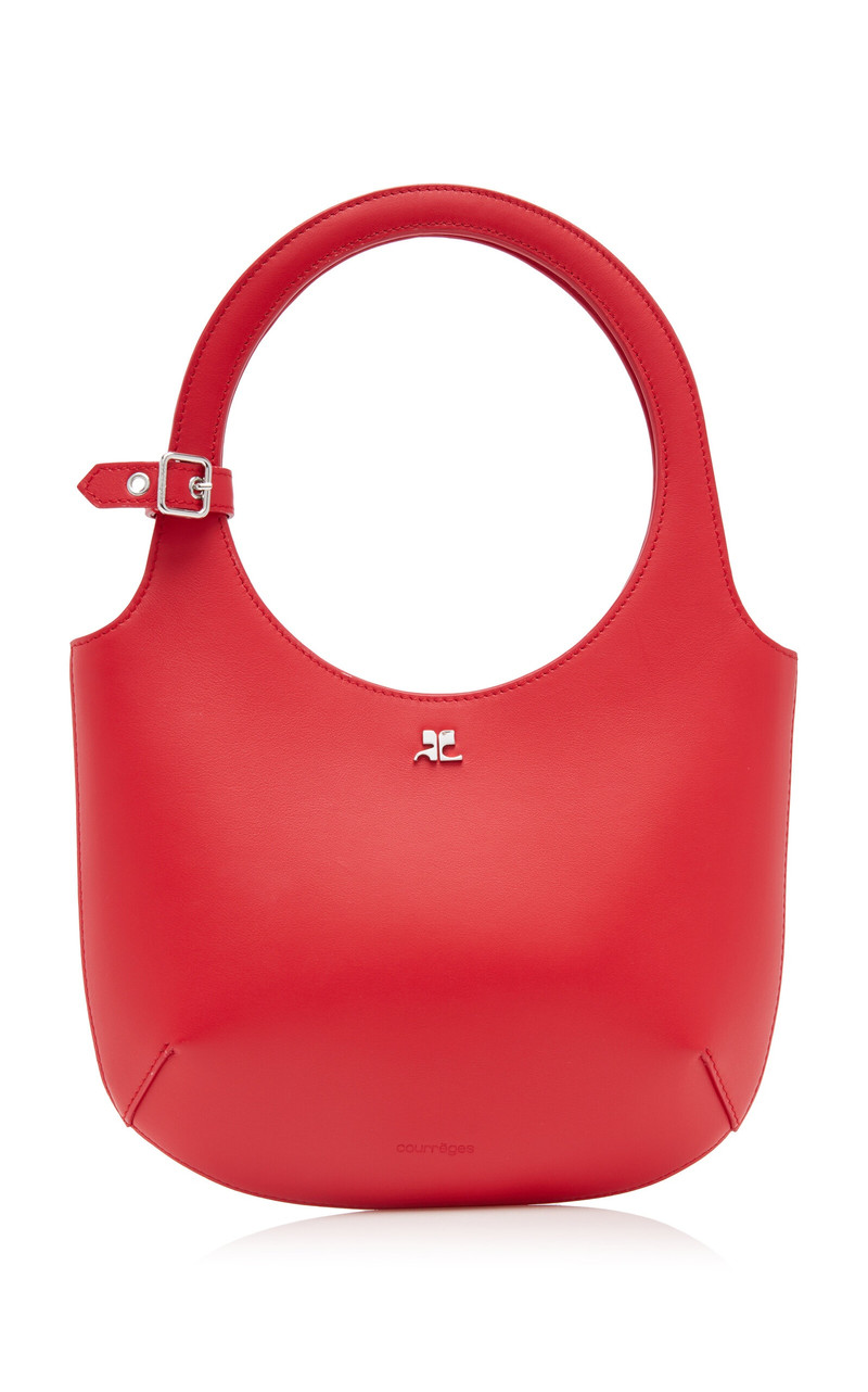 Holy Leather Top Handle Bag red 1