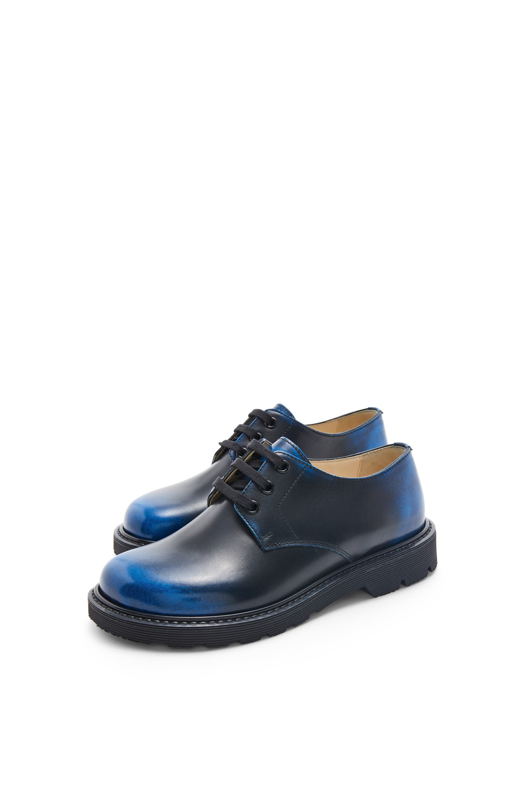 Blaze derby in bicolour brushed-off calfskin - 3