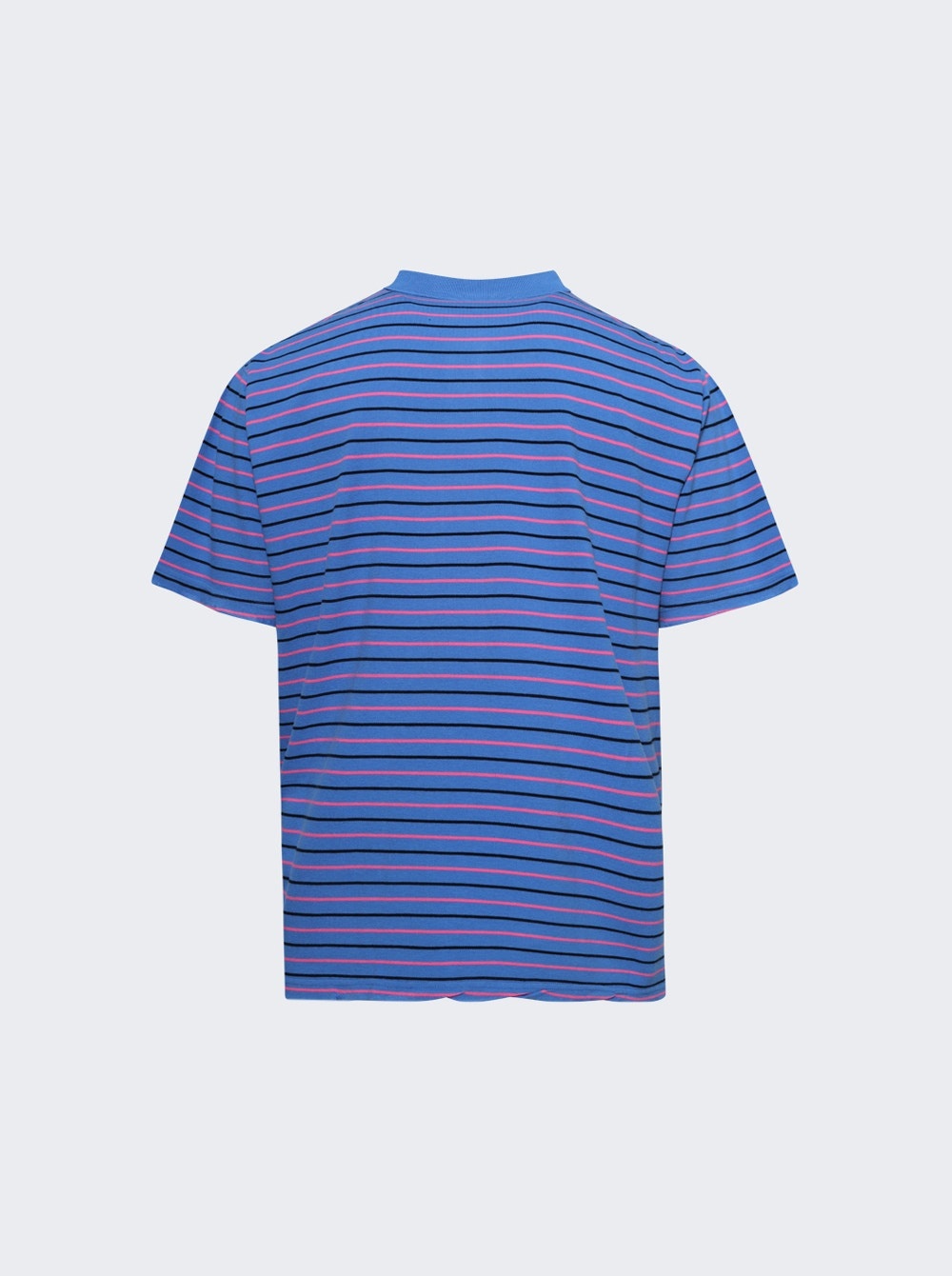 Short Sleeve Regular Polo Blue And Pink - 5