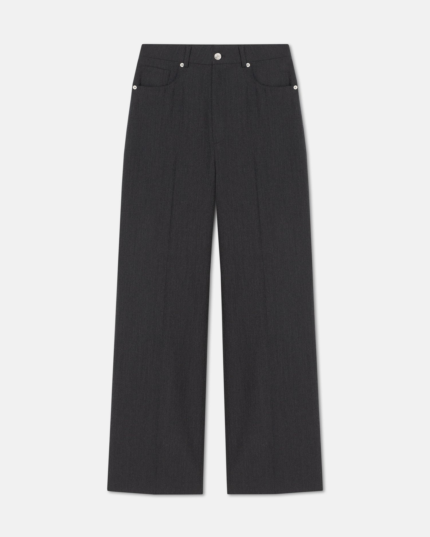 Printed Bootcut Jeans - 1