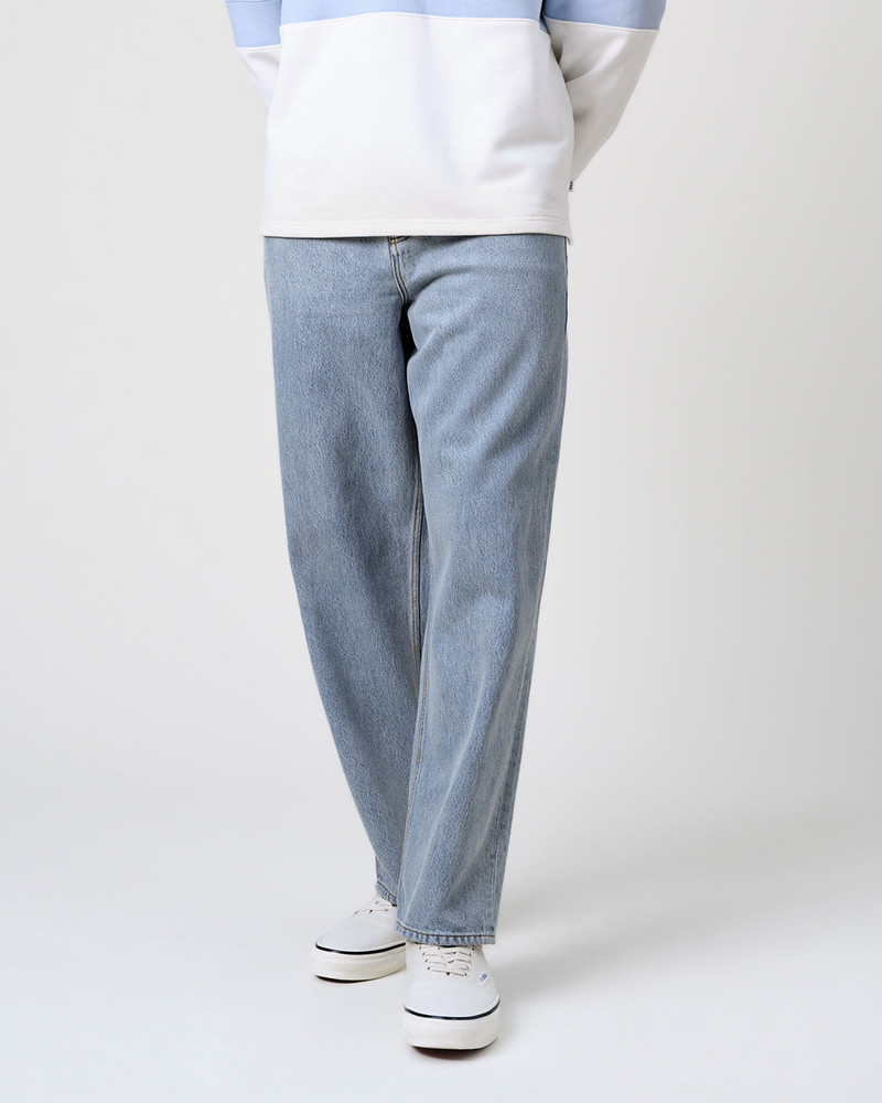 Wax London Felix - Light Blue Wash Loose Fit Denim Jeans outlook