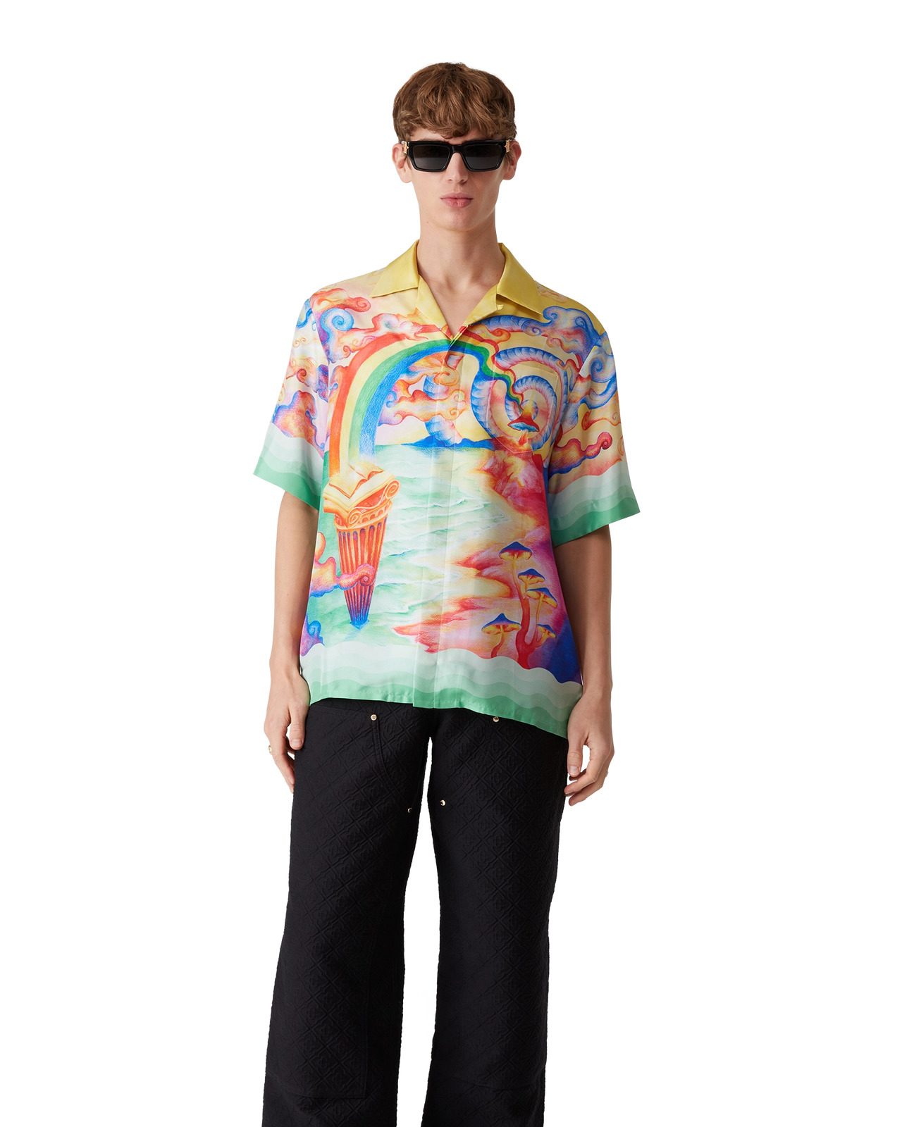 Nature's Teacher Silk Shirt | Casablanca Paris - 4