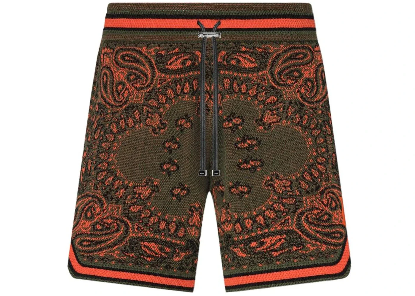 AMIRI Bandana Shorts Green - 1