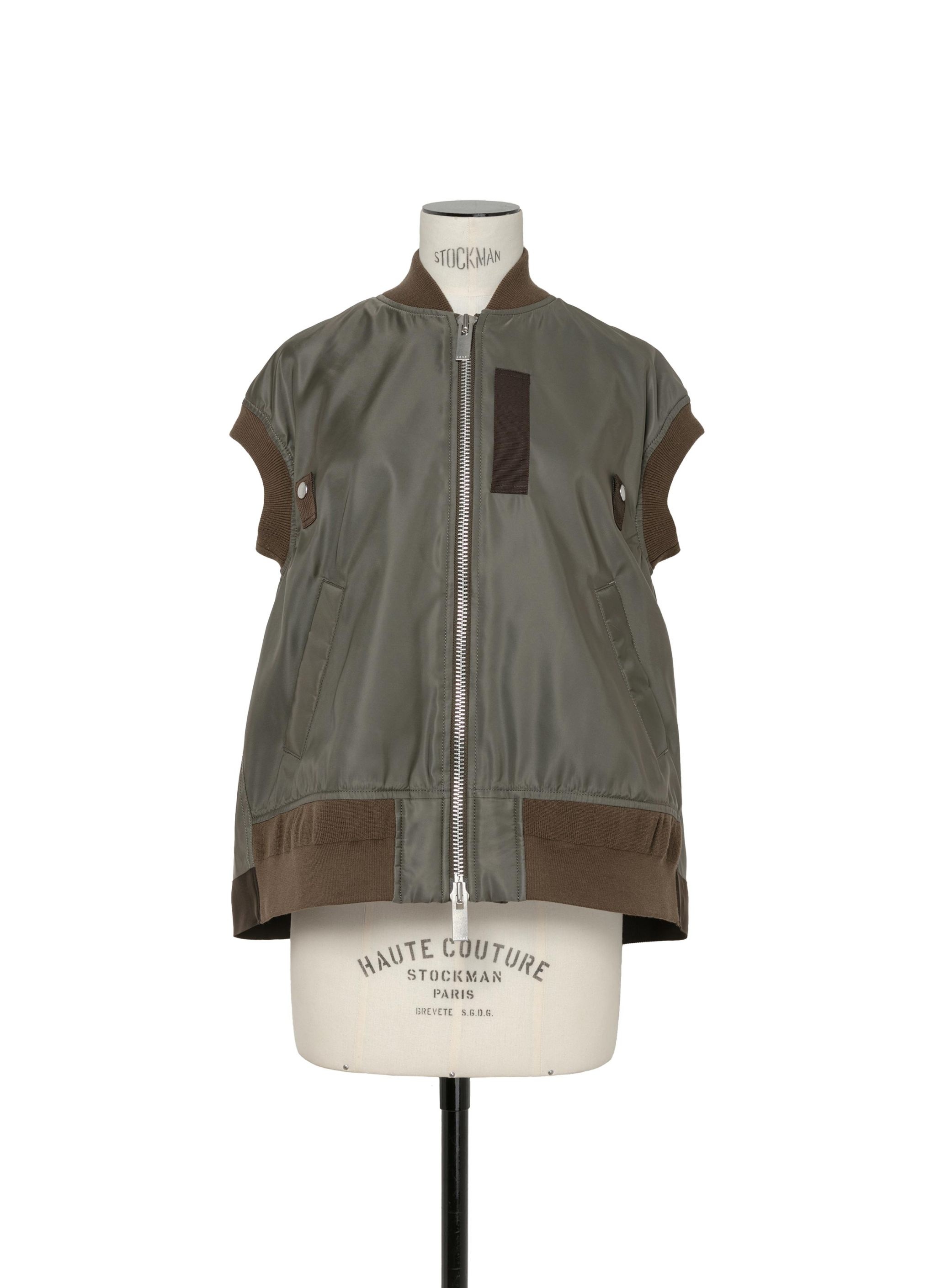 Nylon Twill Vest - 1
