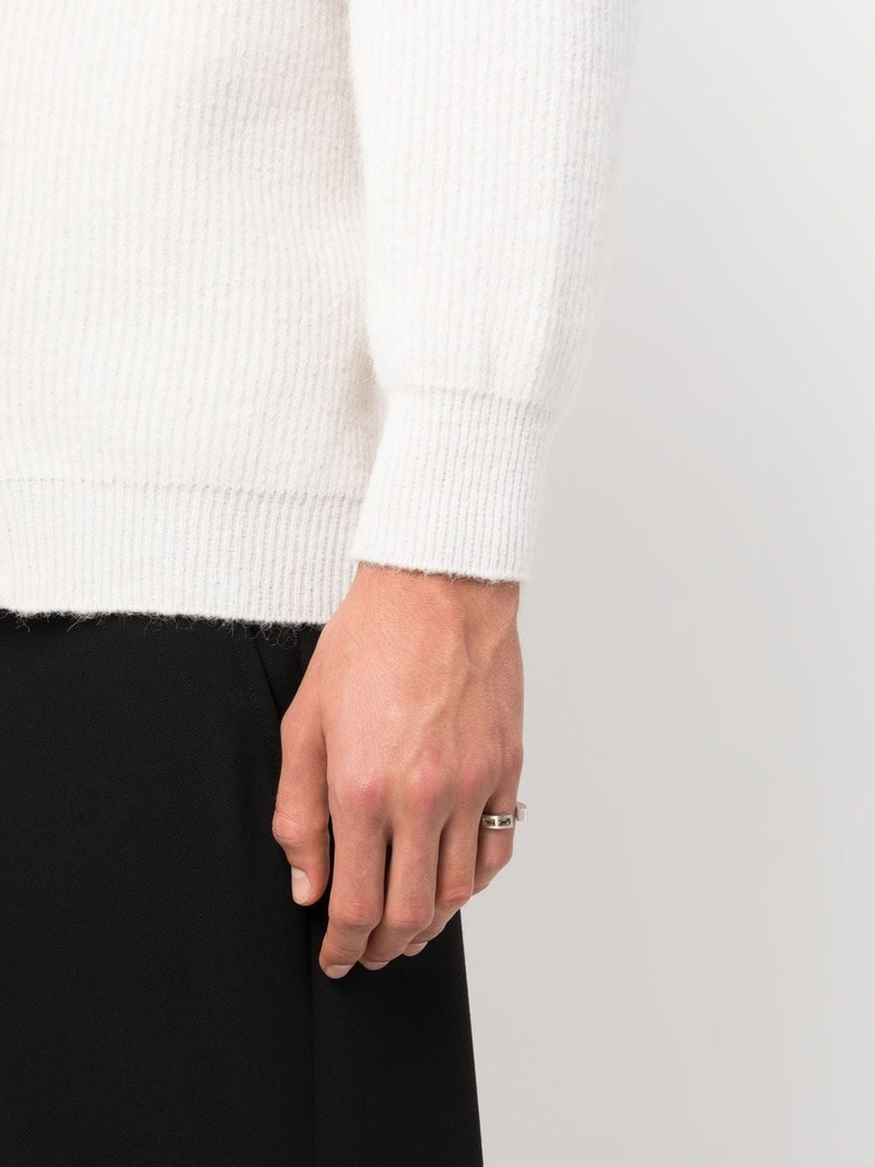 TOM WOOD Vault Gate Baguette ring outlook