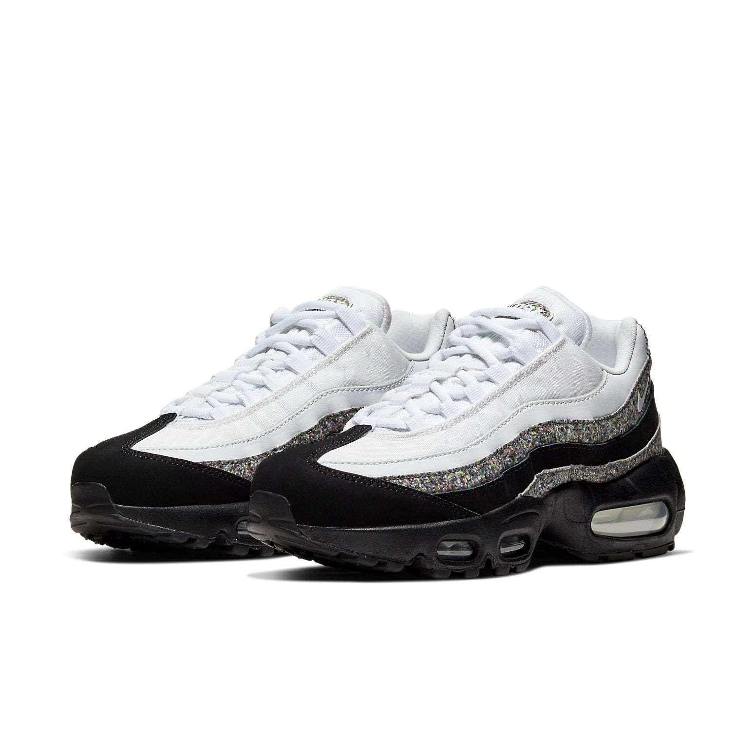 (WMNS) Nike Air Max 95 SE 'Black White' 918413-007 - 3