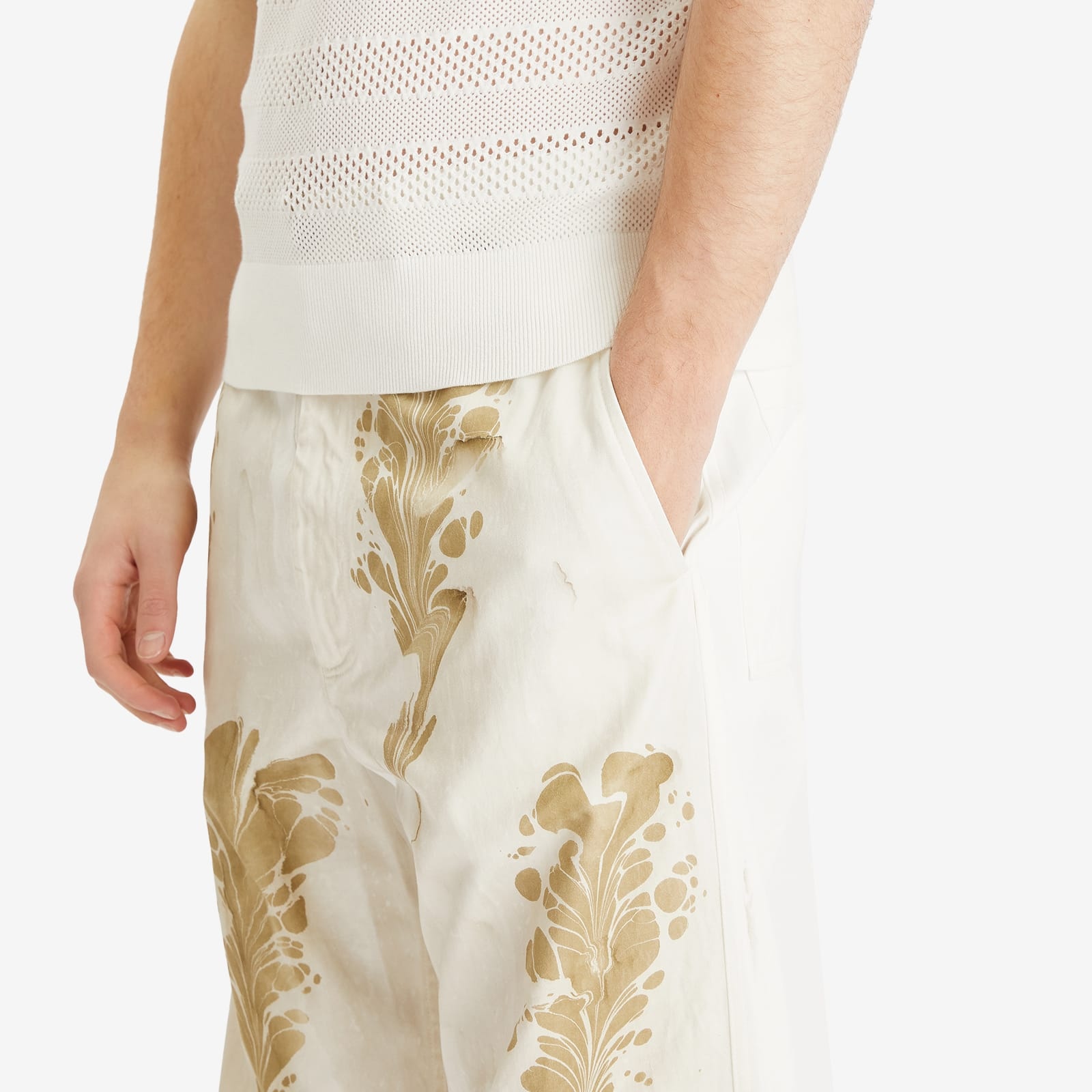 Dries Van Noten Pynam Japanese Print Trousers - 5