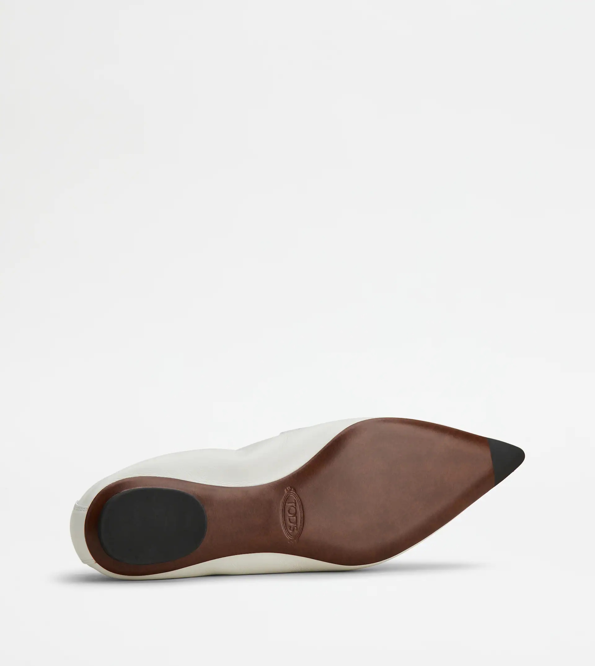 LOAFERS IN LEATHER - WHITE - 4