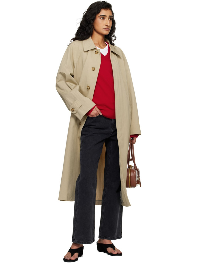 Dunst Beige Refined Mac Coat outlook