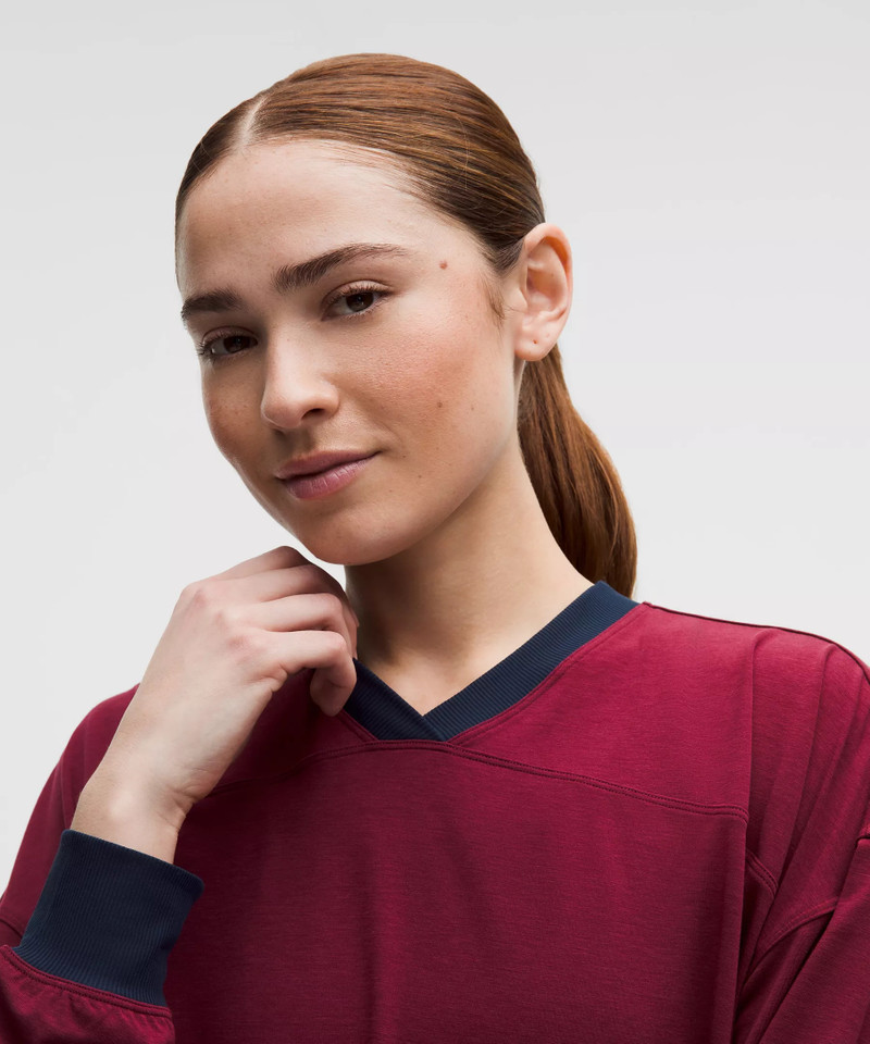 Jersey Training V-Neck Long-Sleeve Shirt 4