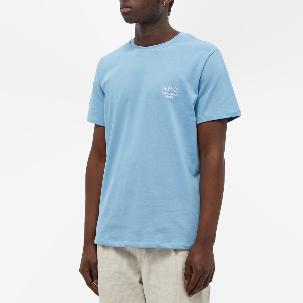 A.P.C. Raymond Embroidered Logo Tee - 3