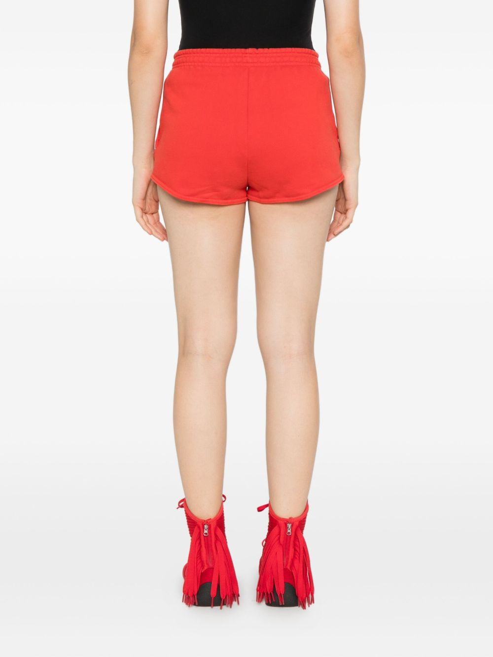 pocket-detail elasticated-waist shorts - 4