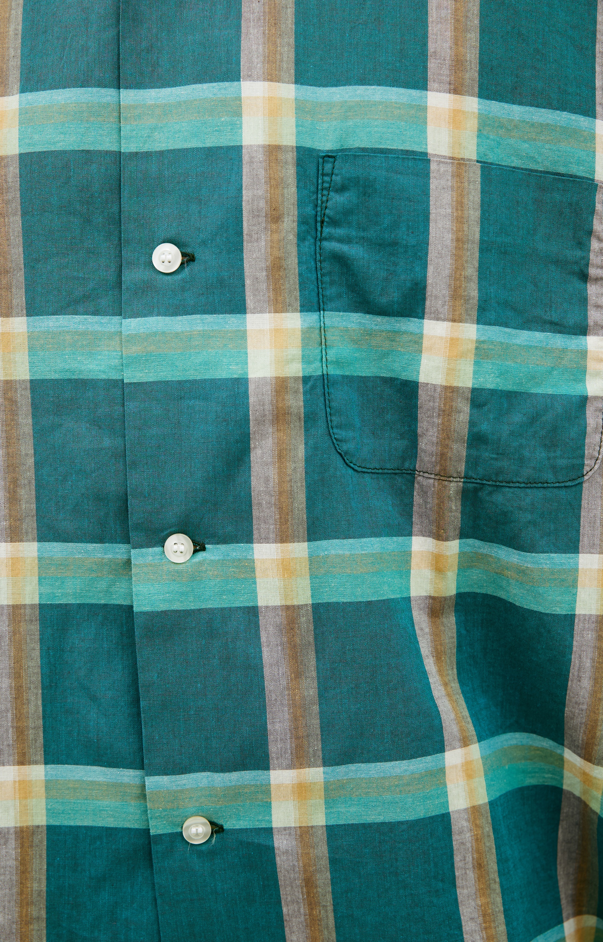 GREEN PLAID SHIRT - 4