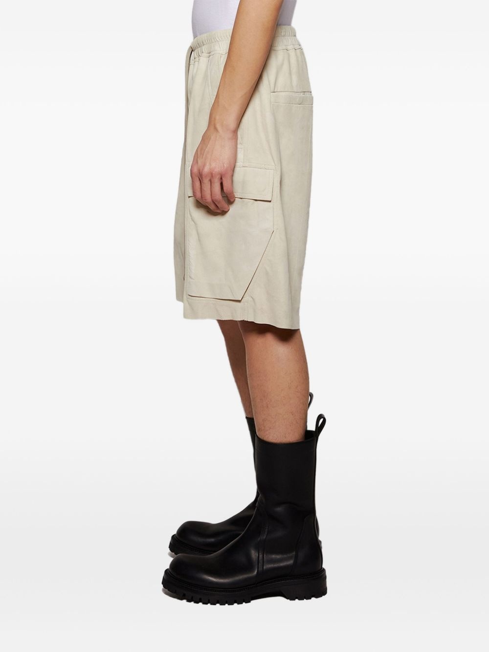 leather shorts - 4