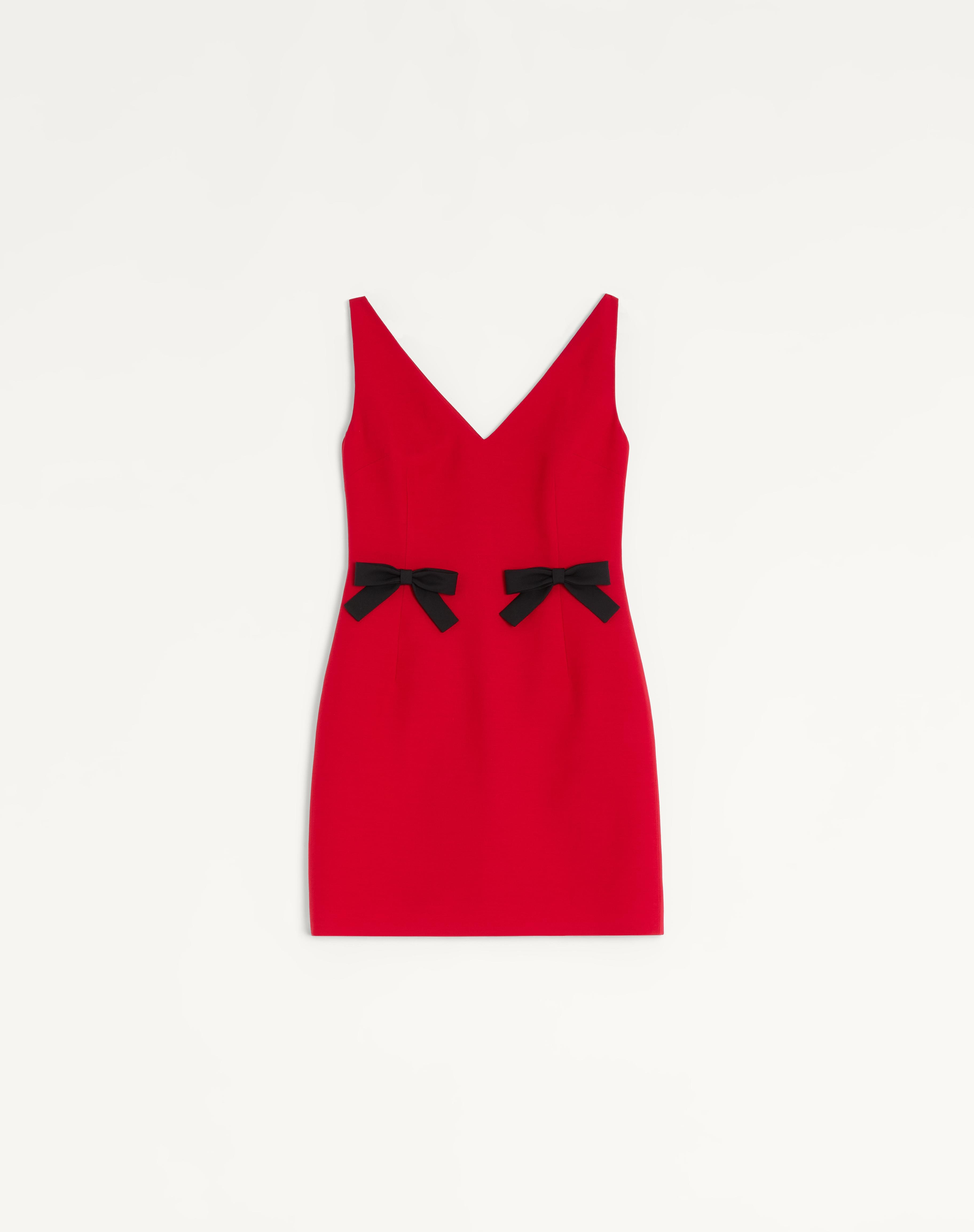CREPE COUTURE SHORT DRESS - 1