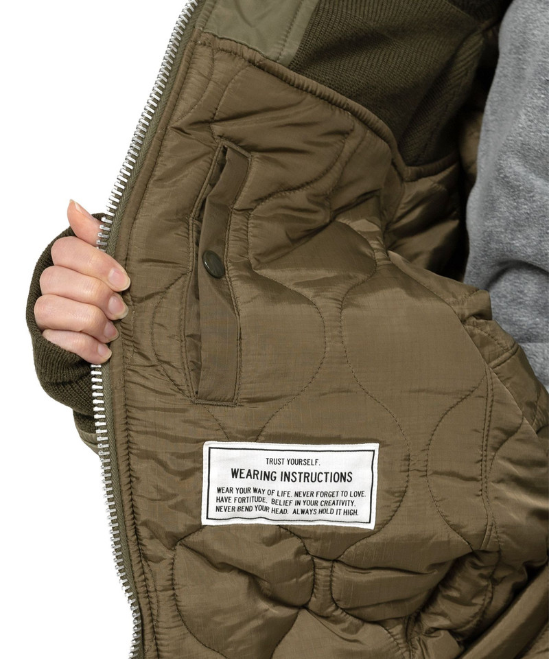 Reversed Front Flight Jacket 16