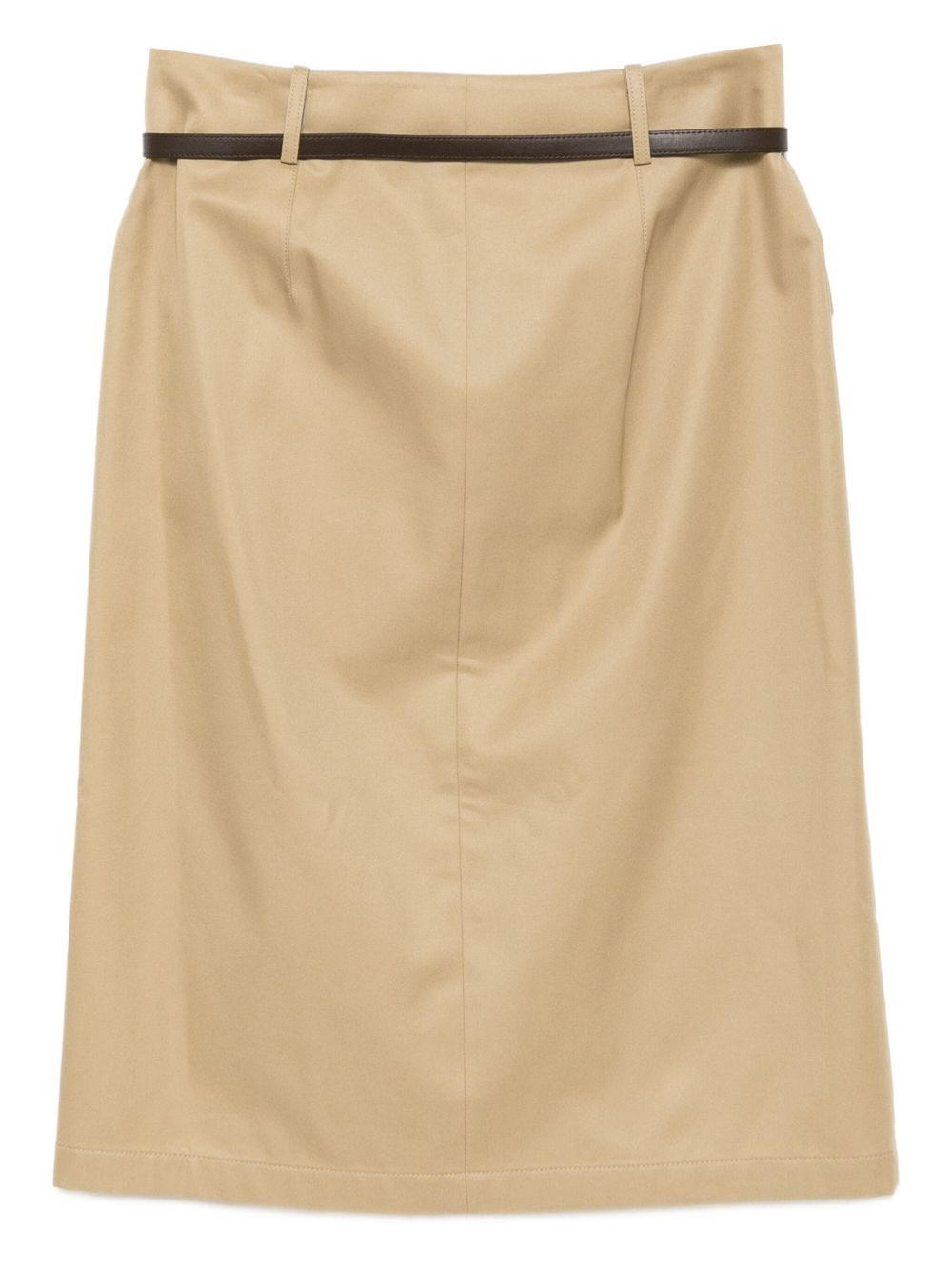 belted midi skirt - 2