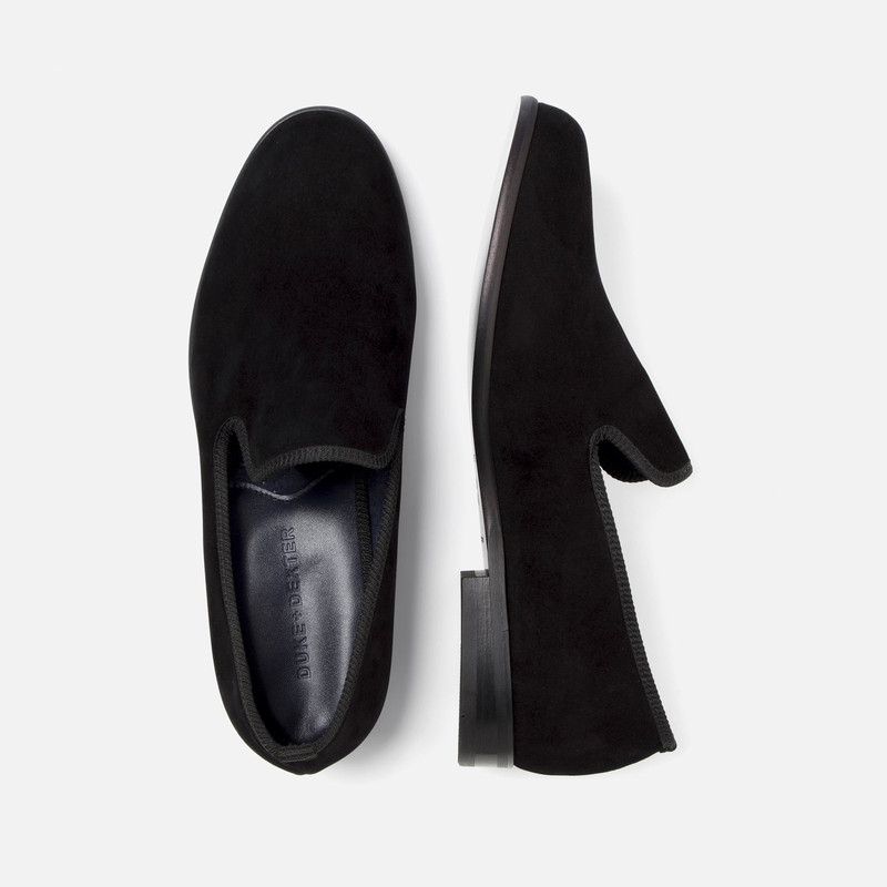 Duke Bowler Black Loafer - Men's 4