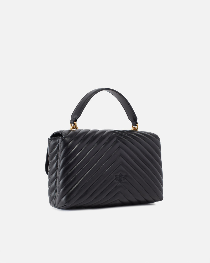 PINKO CLASSIC LADY LOVE BAG PUFF CHEVRON outlook