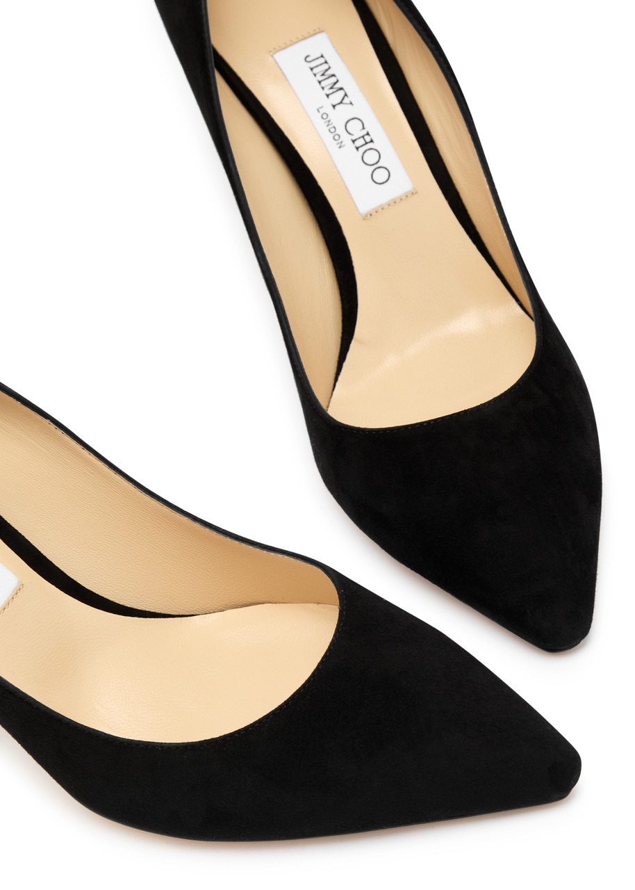 Jimmy Choo Romy 85 Suede Pumps - 3