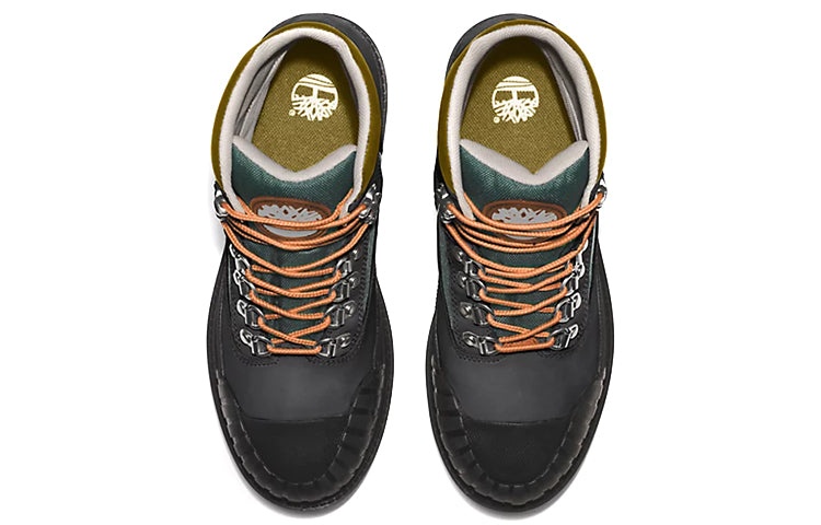 (WMNS) Timberland Heritage Rubber Toe Hiking Boots 'Black' A43TU001 - 5