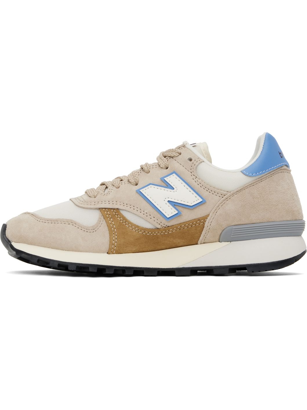 Beige & Taupe 475 Sneakers - 3