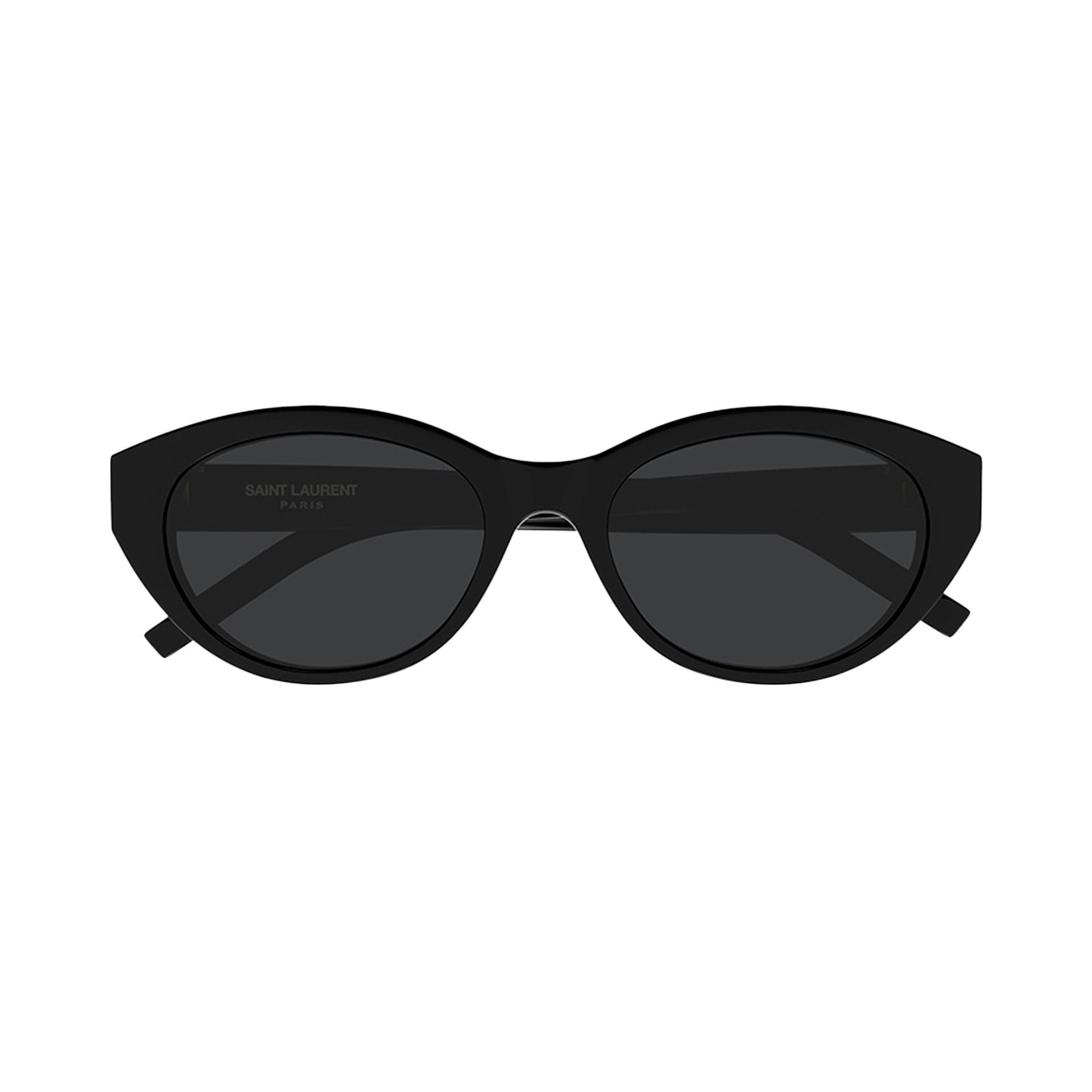 Saint Laurent Cat Eye Sunglasses 'Shiny Solid Black' - 1