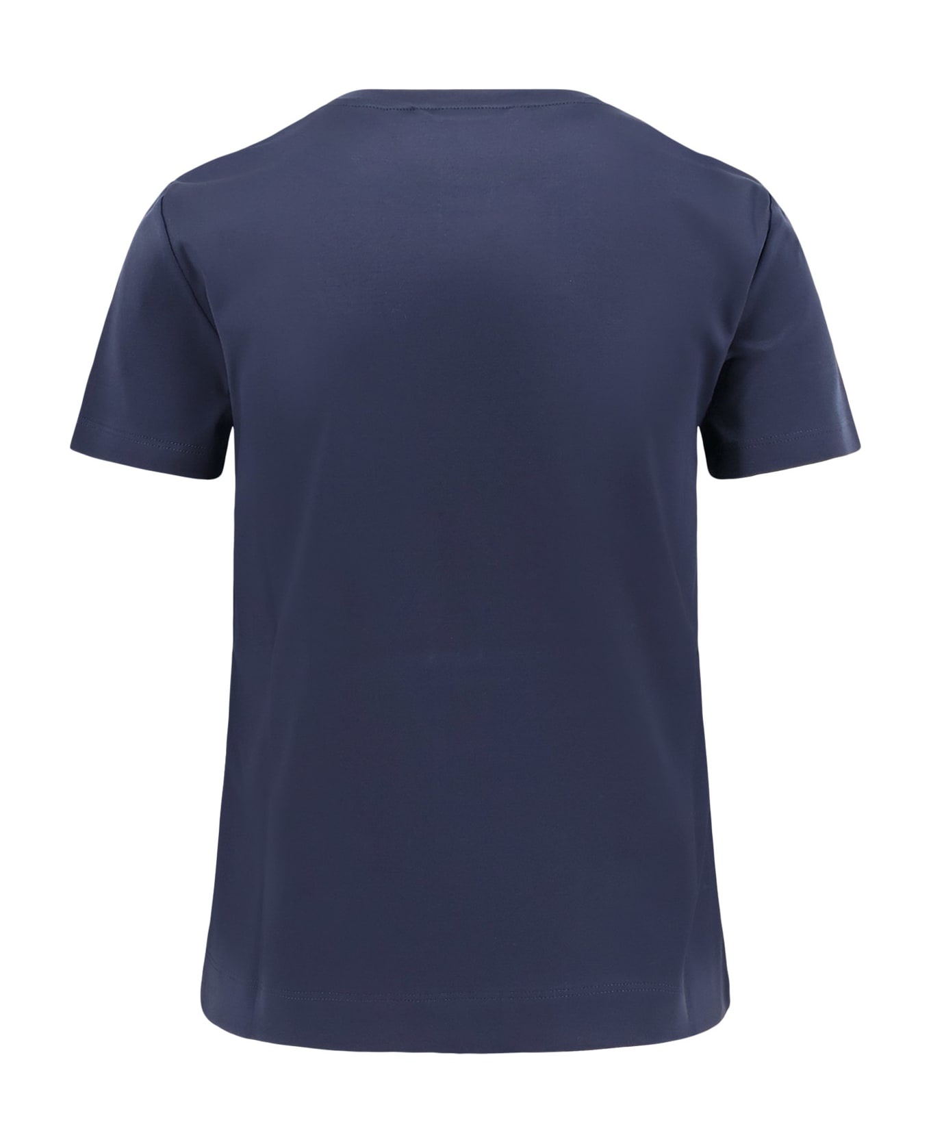 Logo Embroidered Crewneck T-shirt - 2