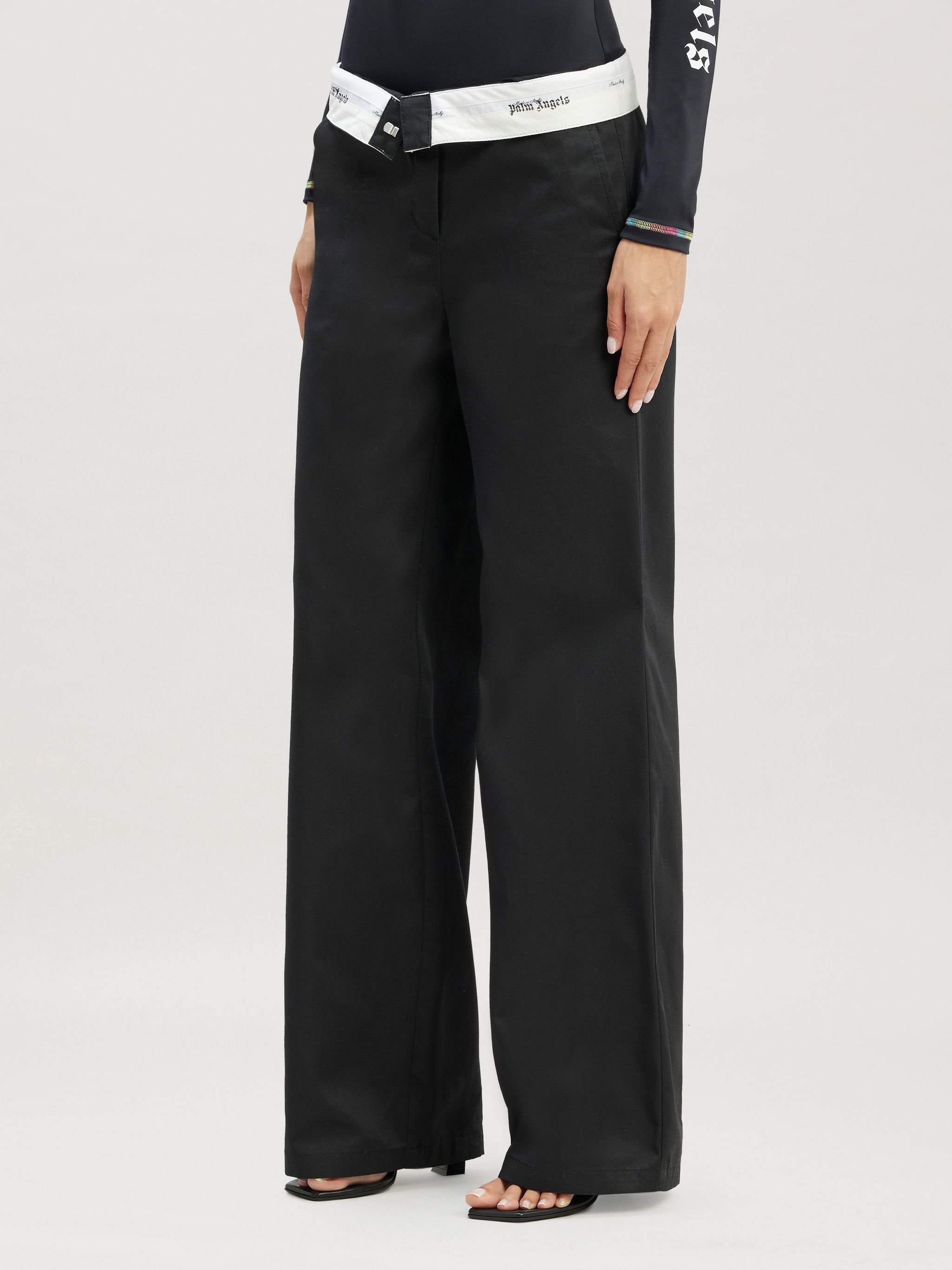 Reversed Waistband Chino Pants - 4