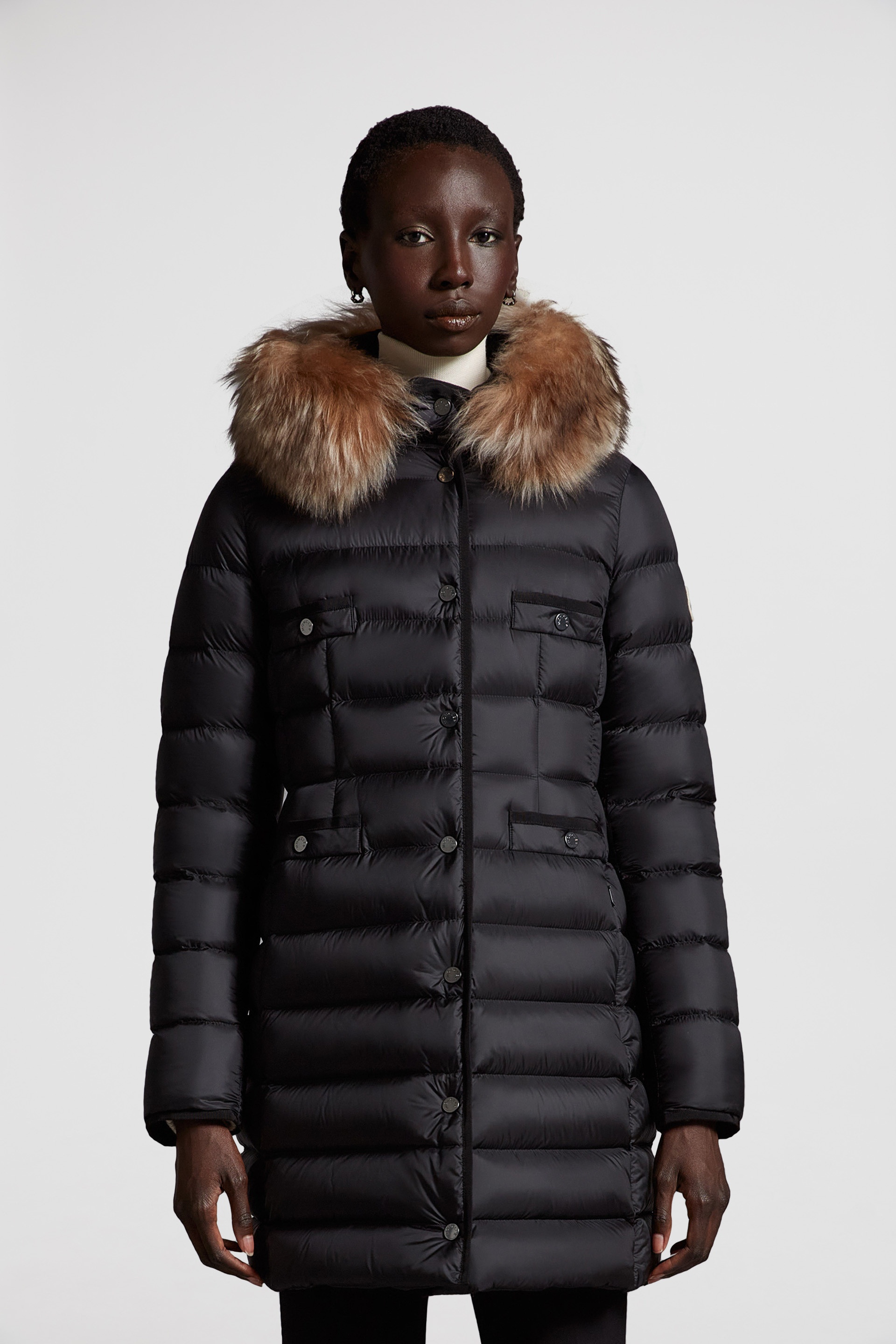 Moncler Hirmafur Long Down Jacket | REVERSIBLE