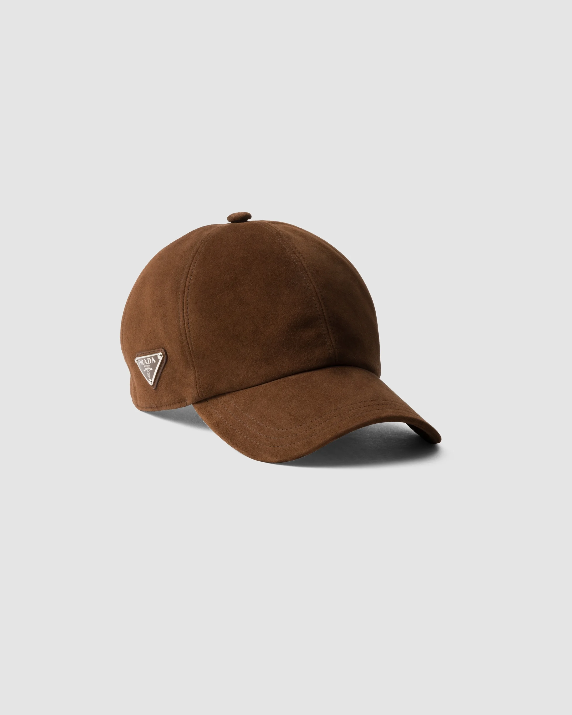 Suede baseball cap - 1