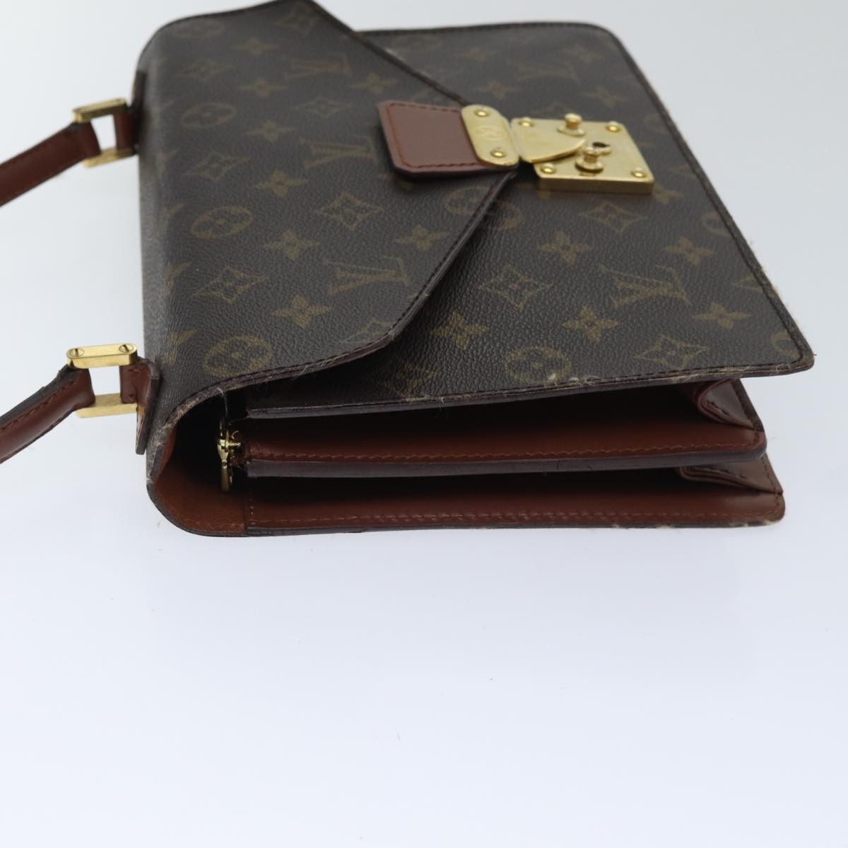 LOUIS VUITTON Monogram Concorde Hand Bag M51190 - 4