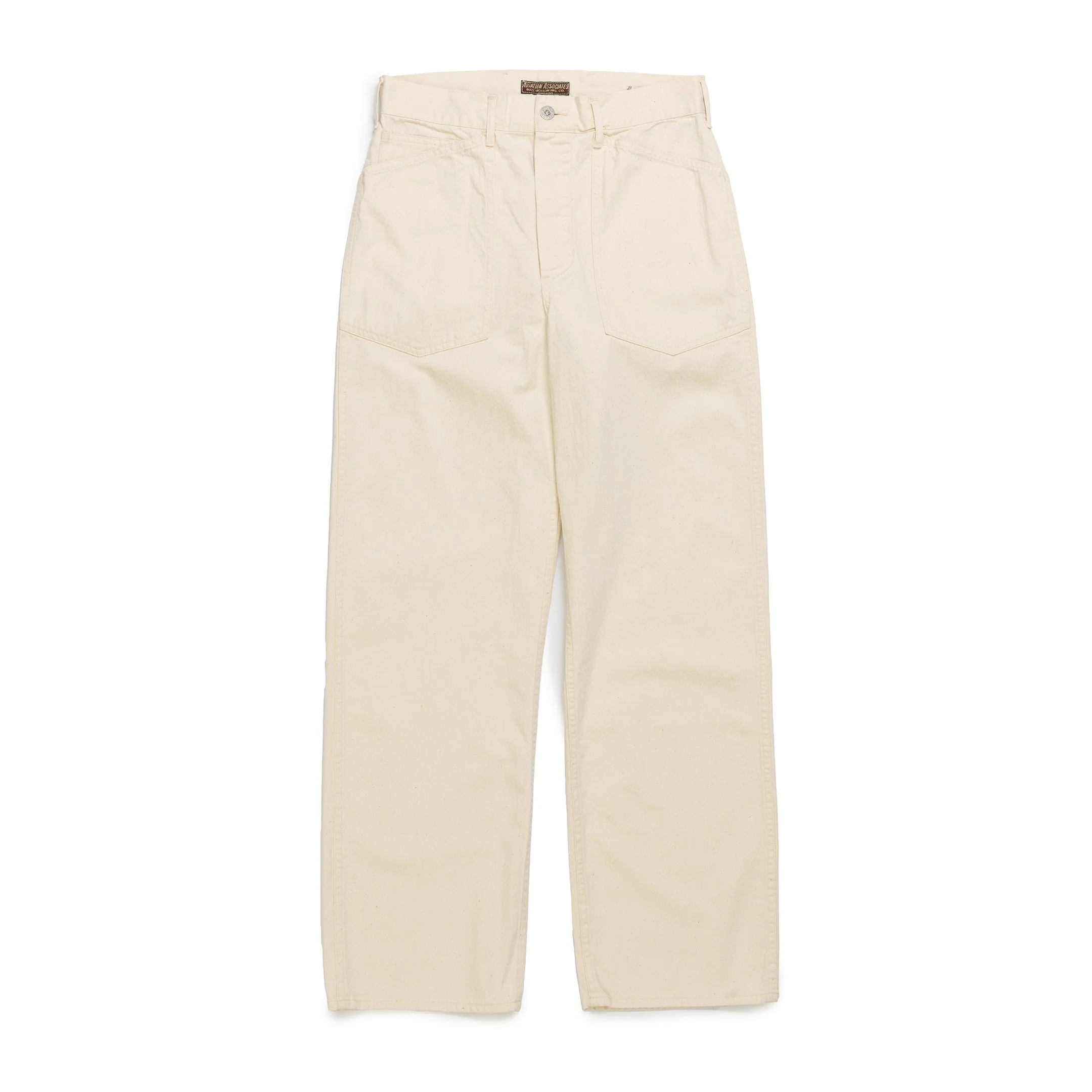 Buzz Rickson's Working Trousers White Twill - 1