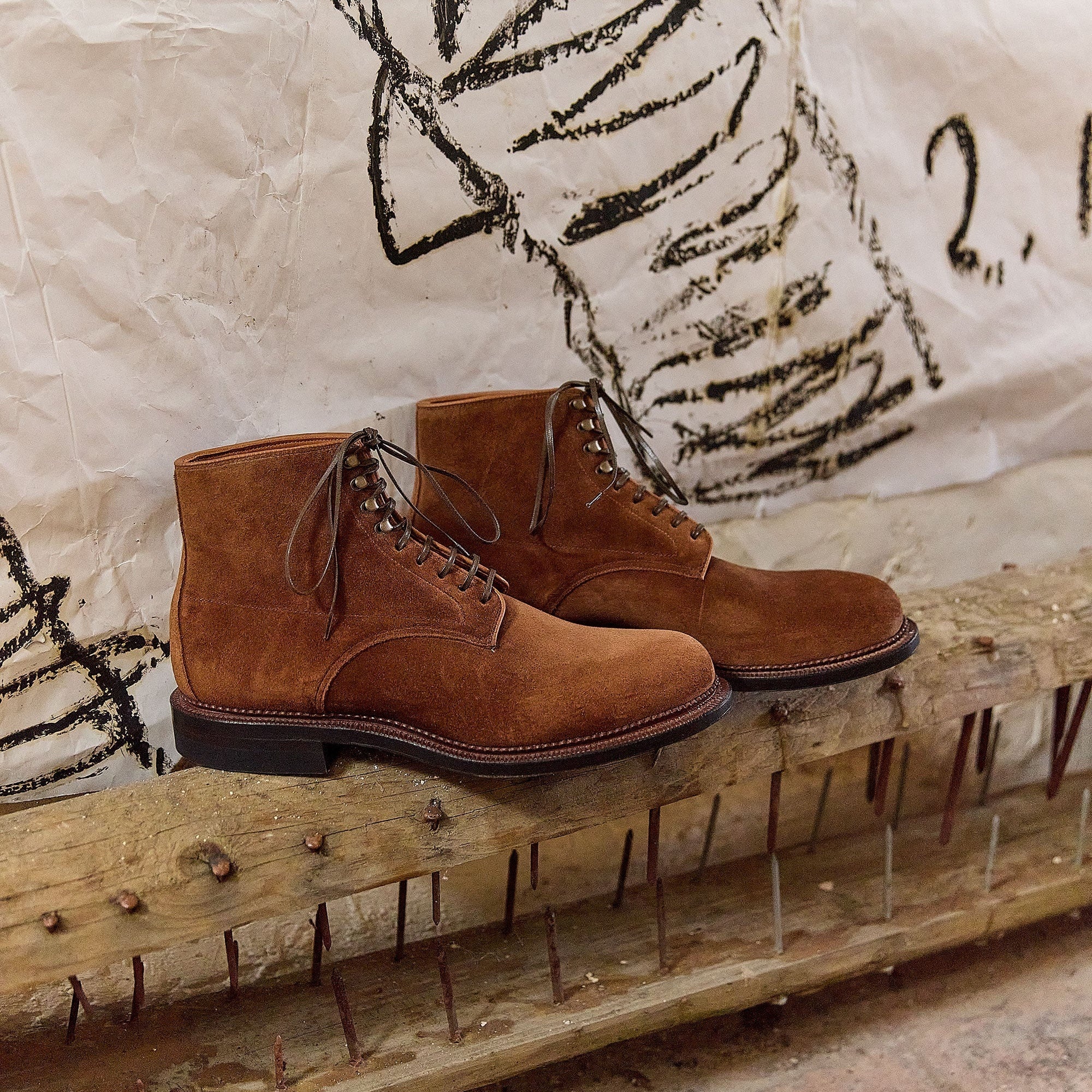 Navvy™ - Chestnut Janus Calf Suede - 2