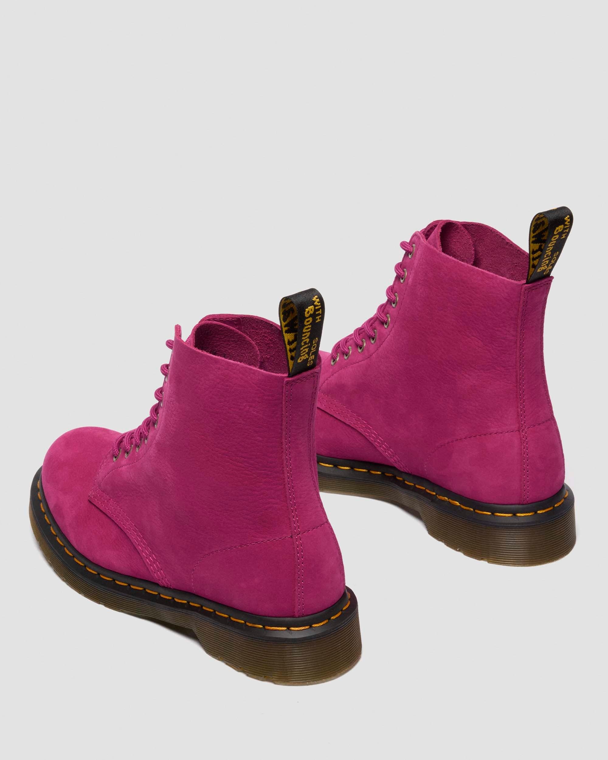 1460 Milled Nubuck Lace Up Boots - 6