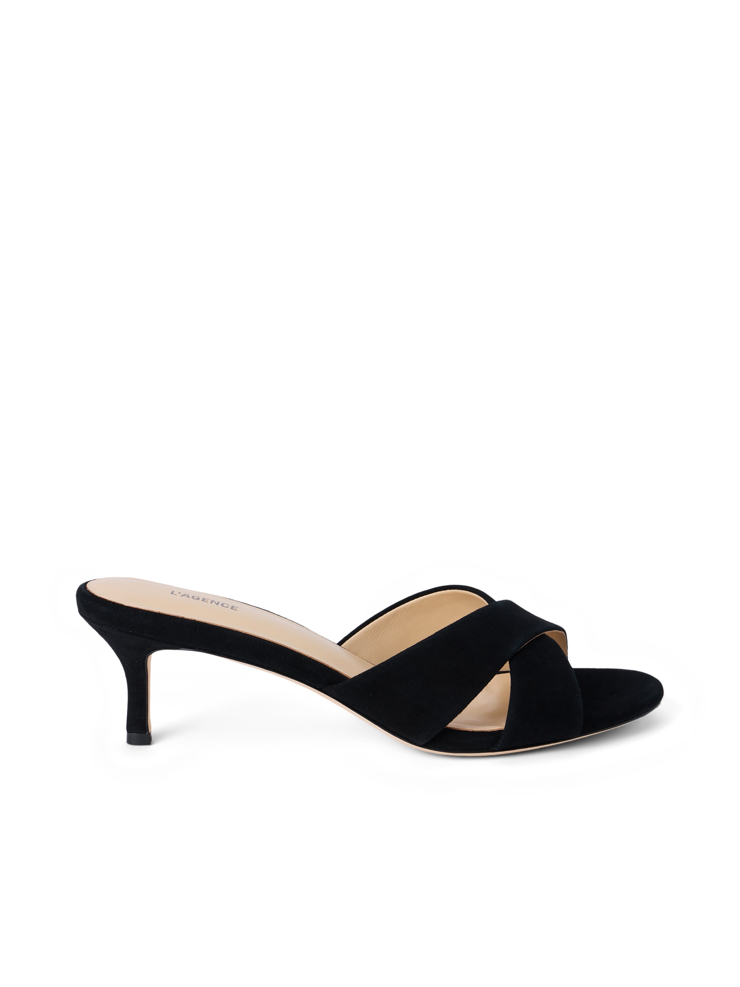 Aveline Kitten-Heel Sandal - 7